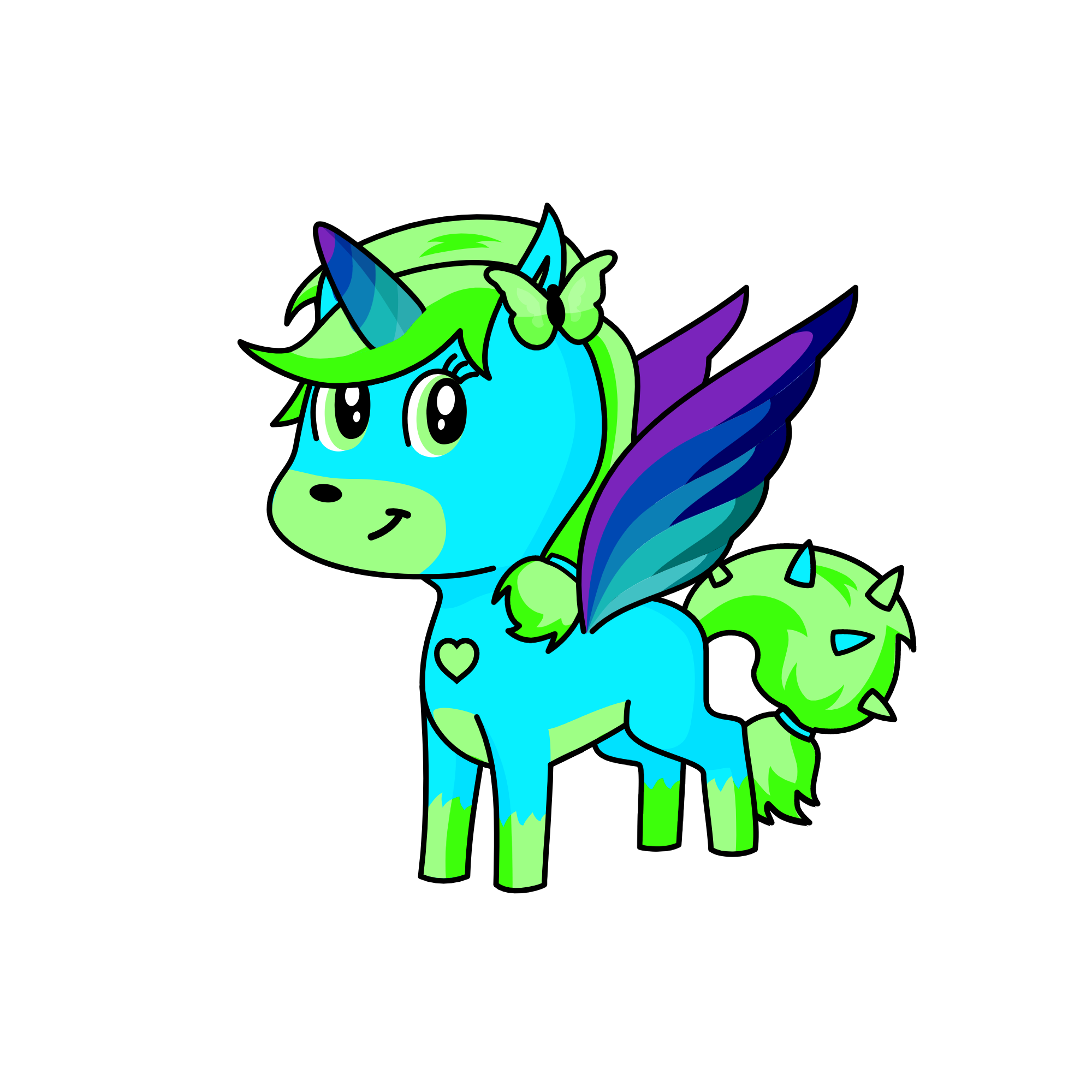 Sea🐚🐬🐳🐙🌊, the unicorn