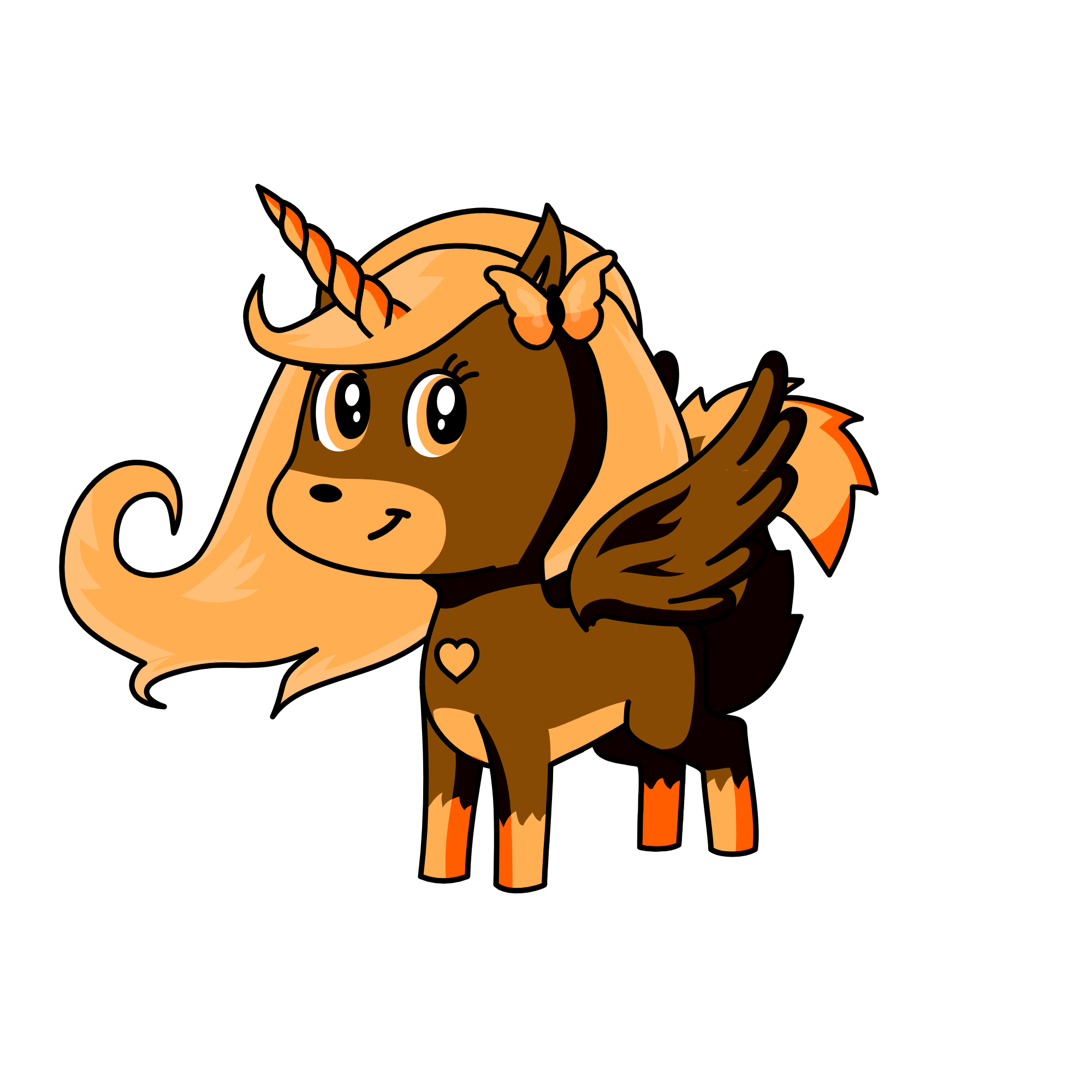 Carrot Chocolate🍫🥕, the unicorn