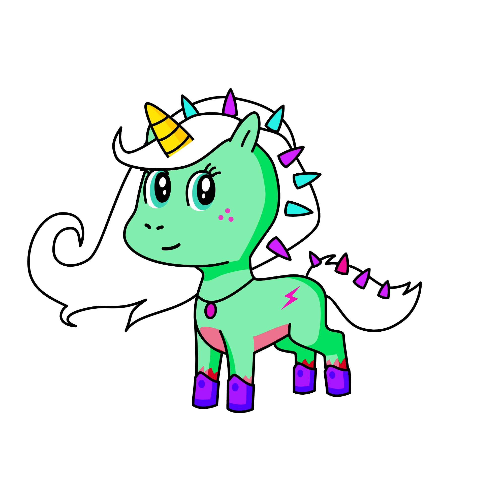 livi, the unicorn