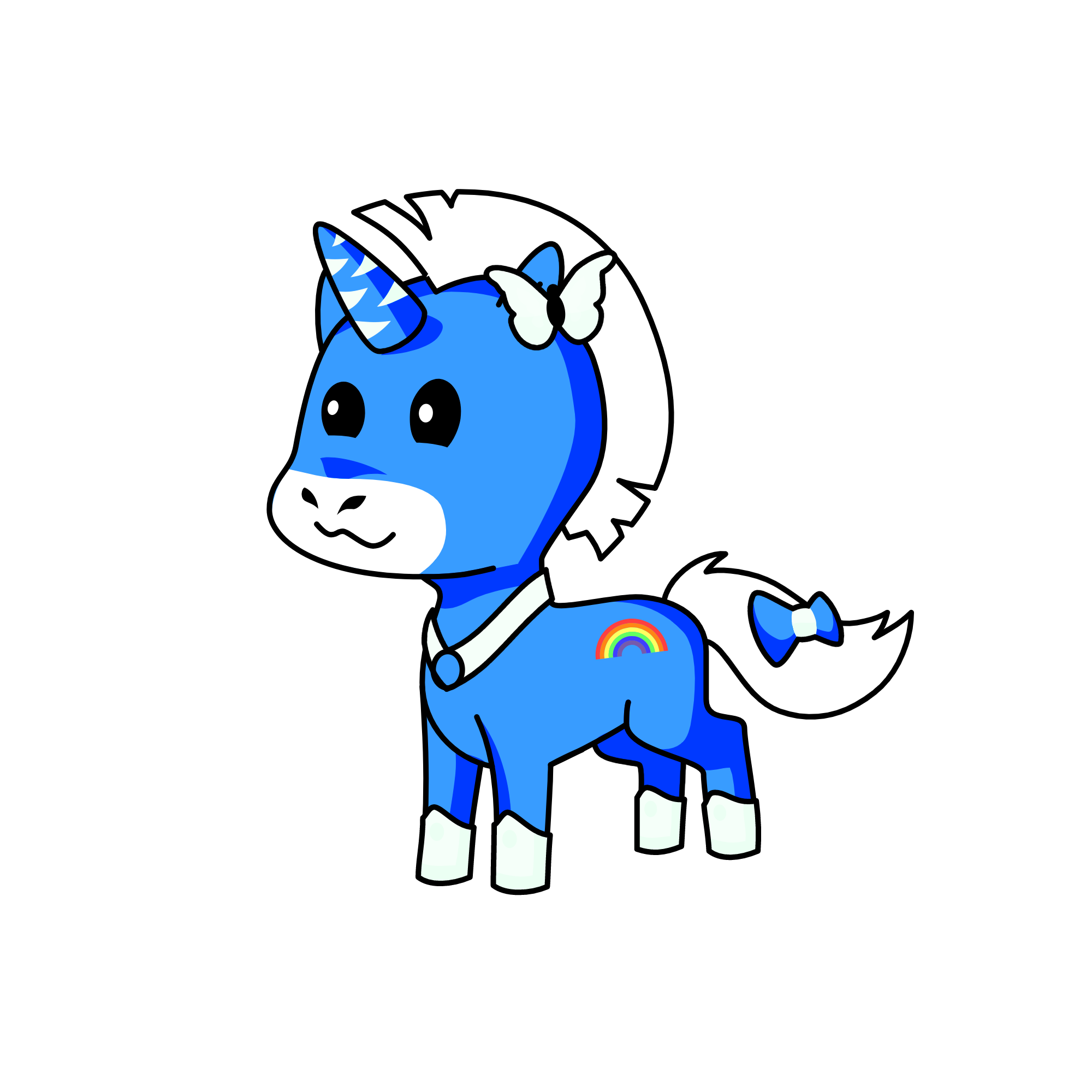 Sky, the unicorn