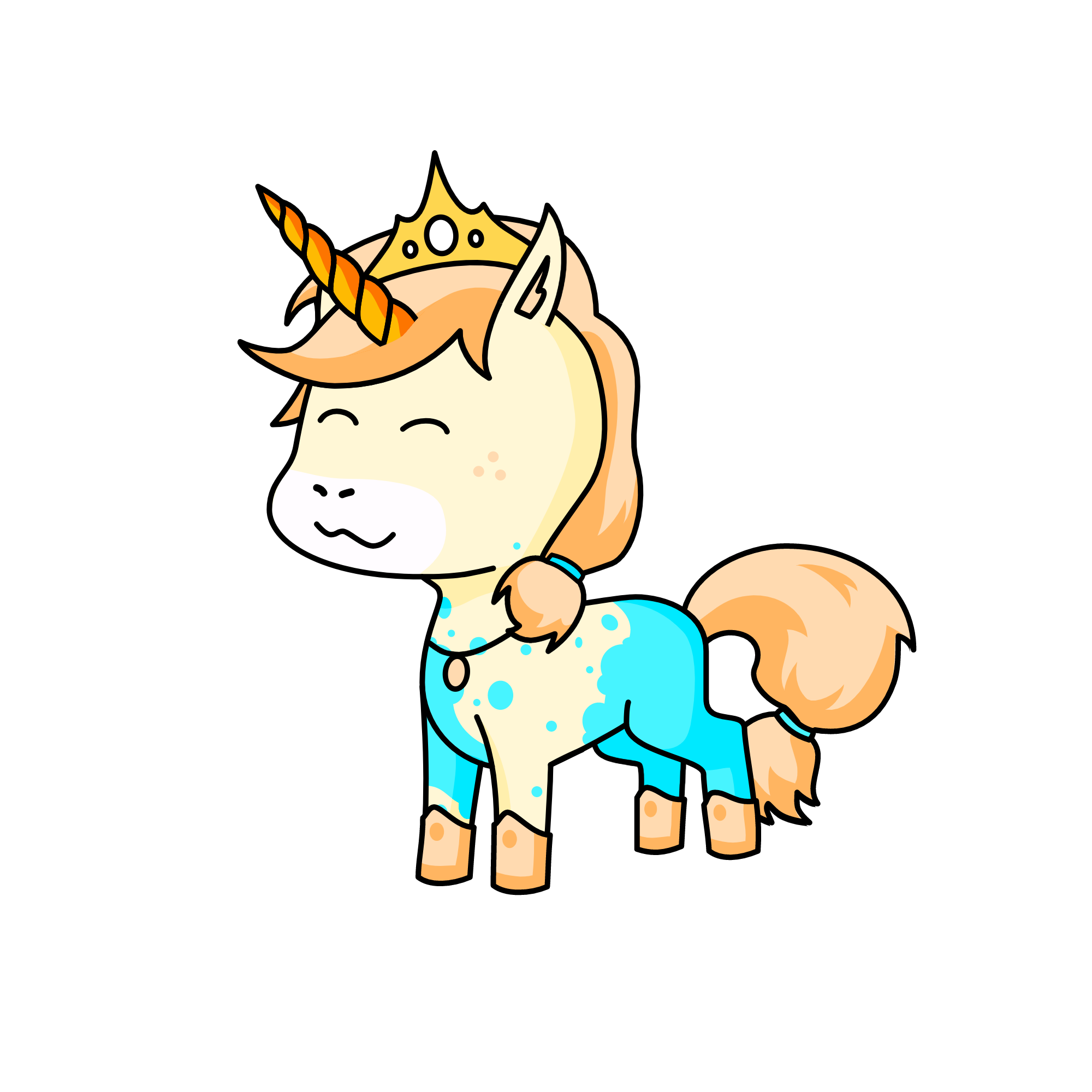Princess Sky, the unicorn