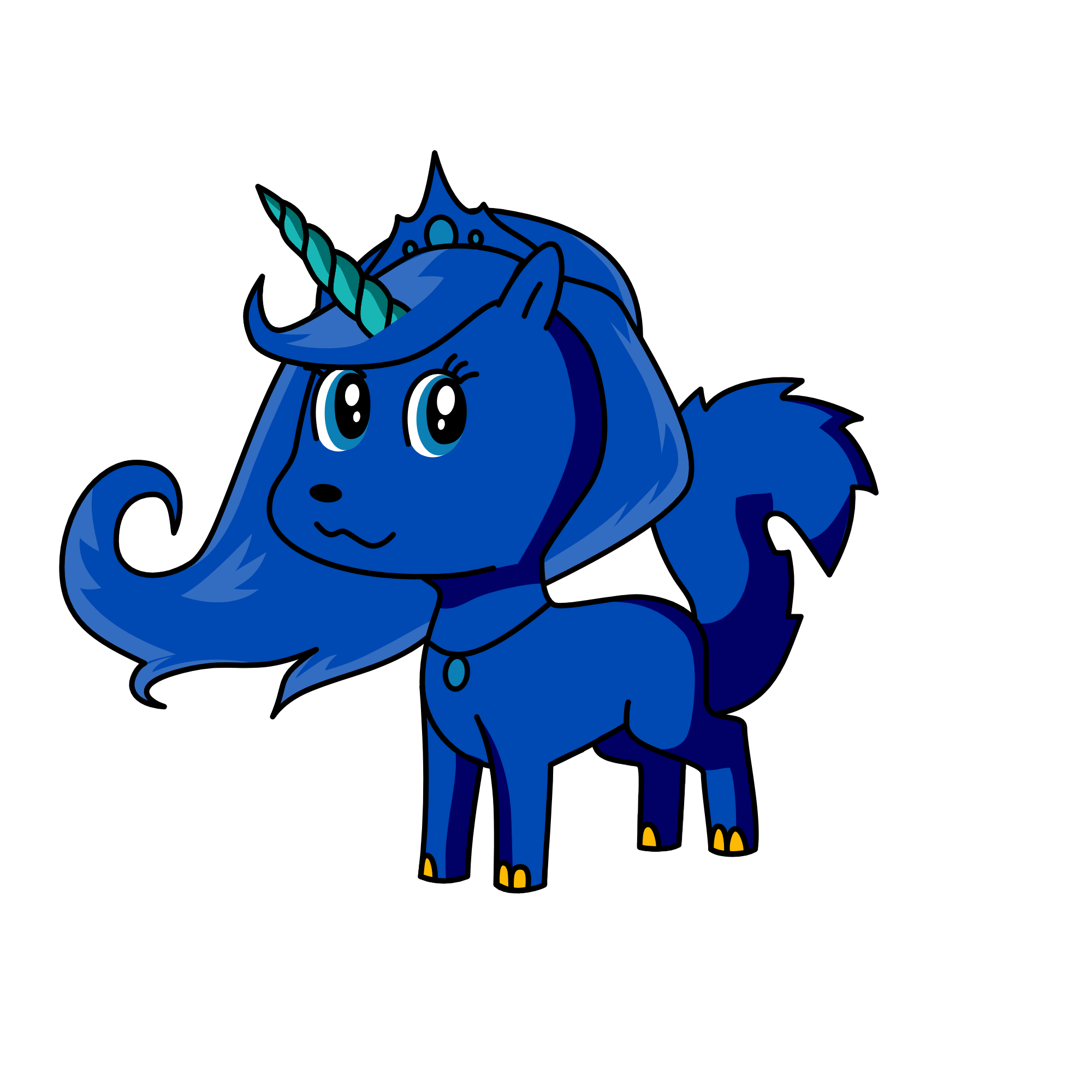 lavender, the unicorn