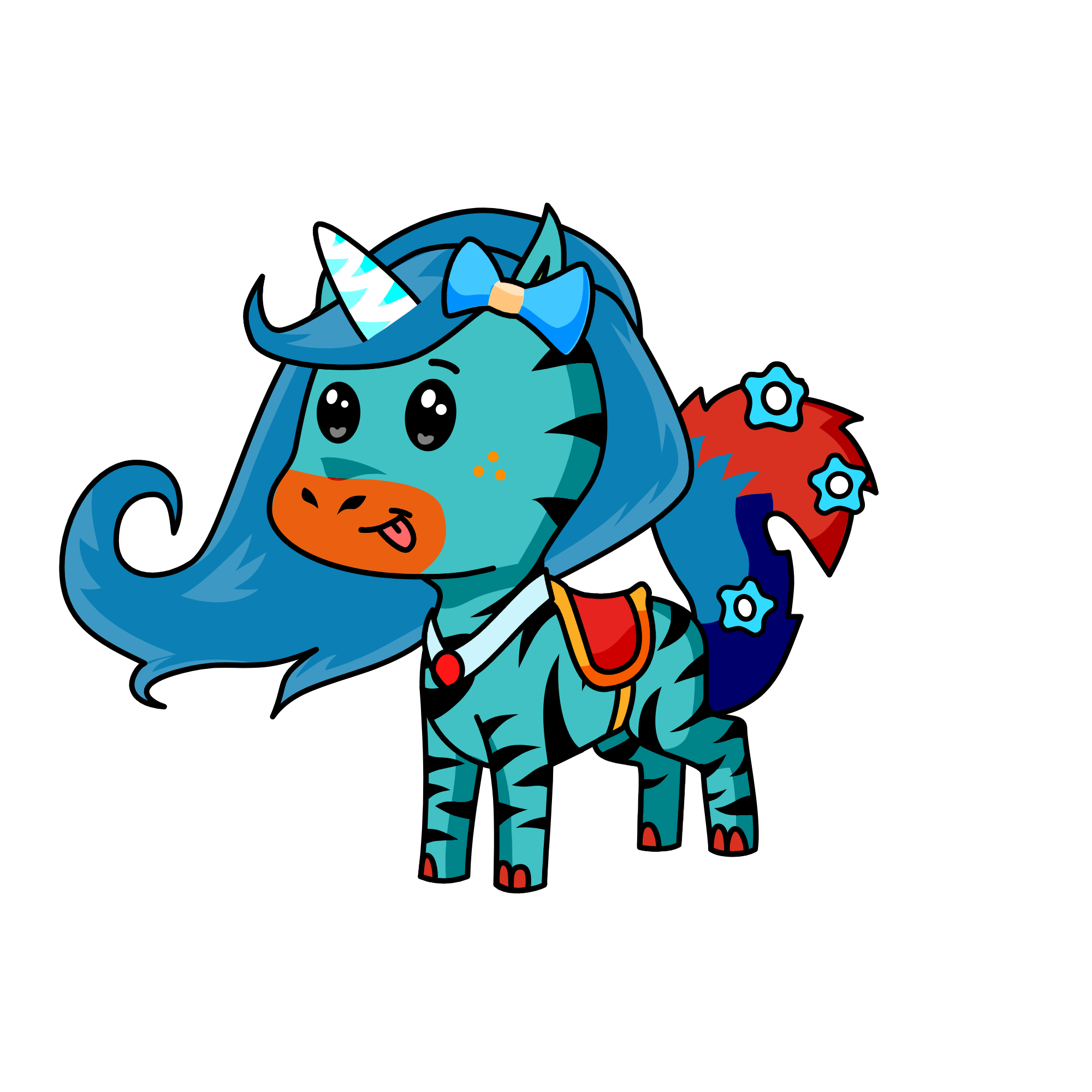 ch, the unicorn