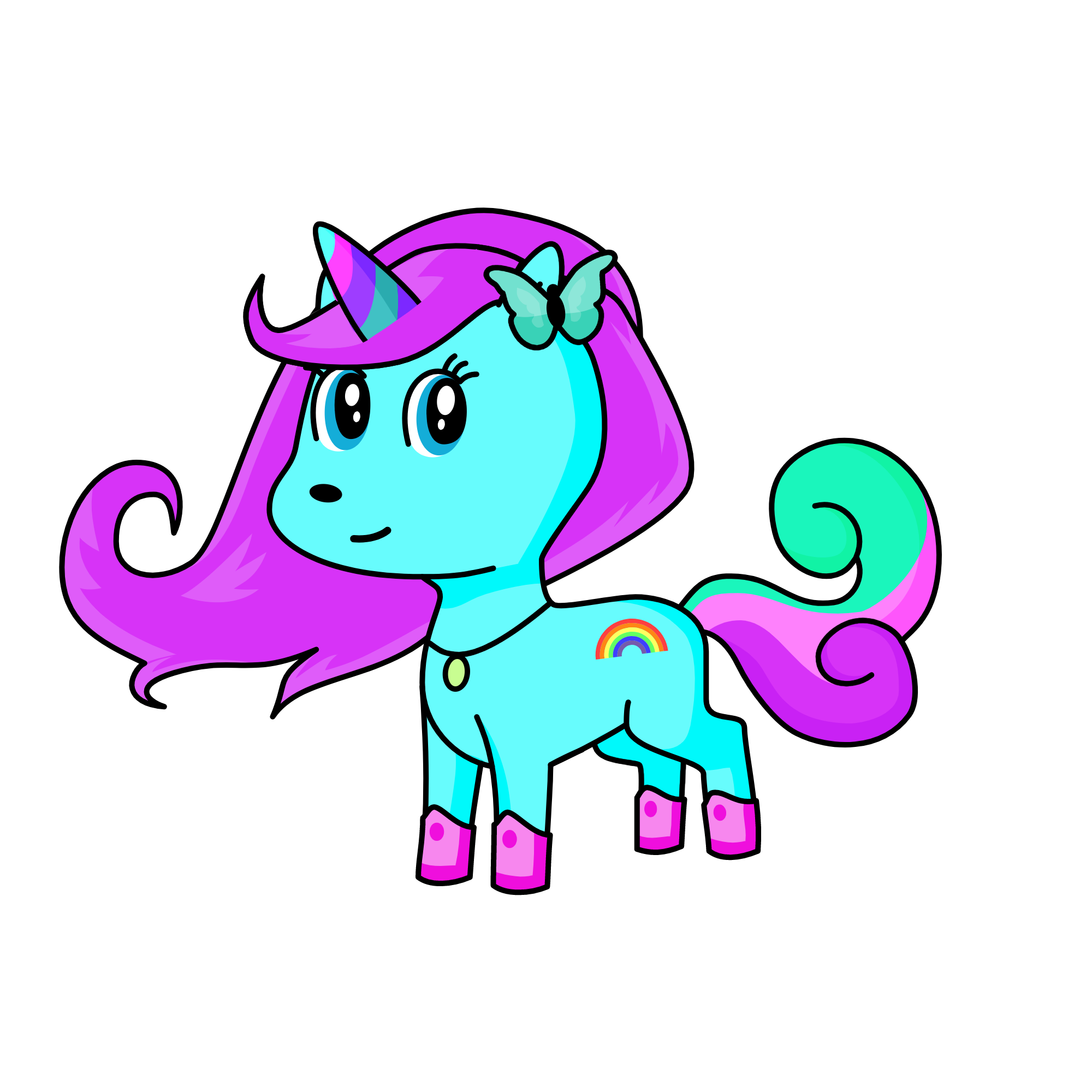 rosey, the unicorn