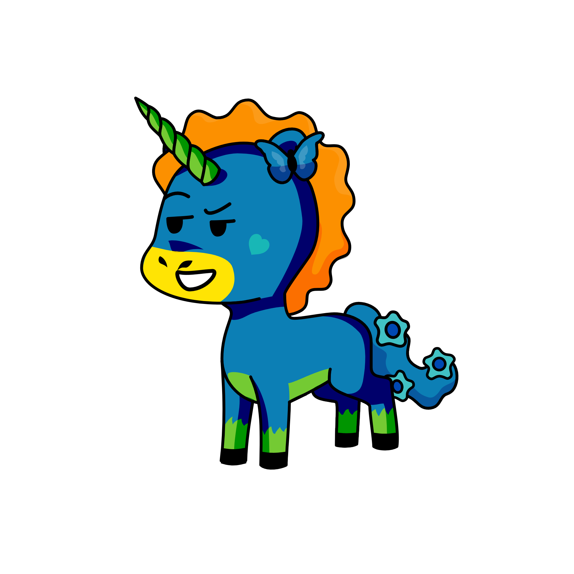 ..., the unicorn
