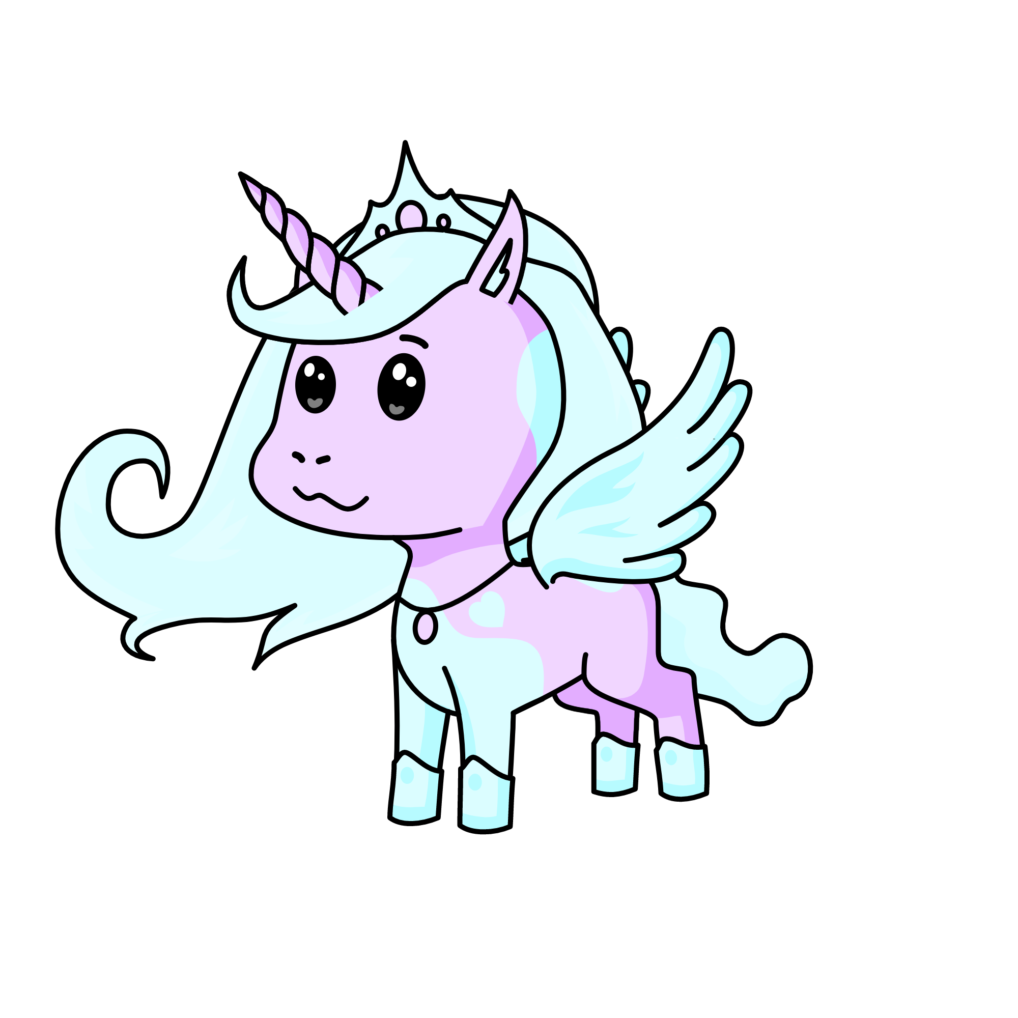 ice cutiey, the unicorn