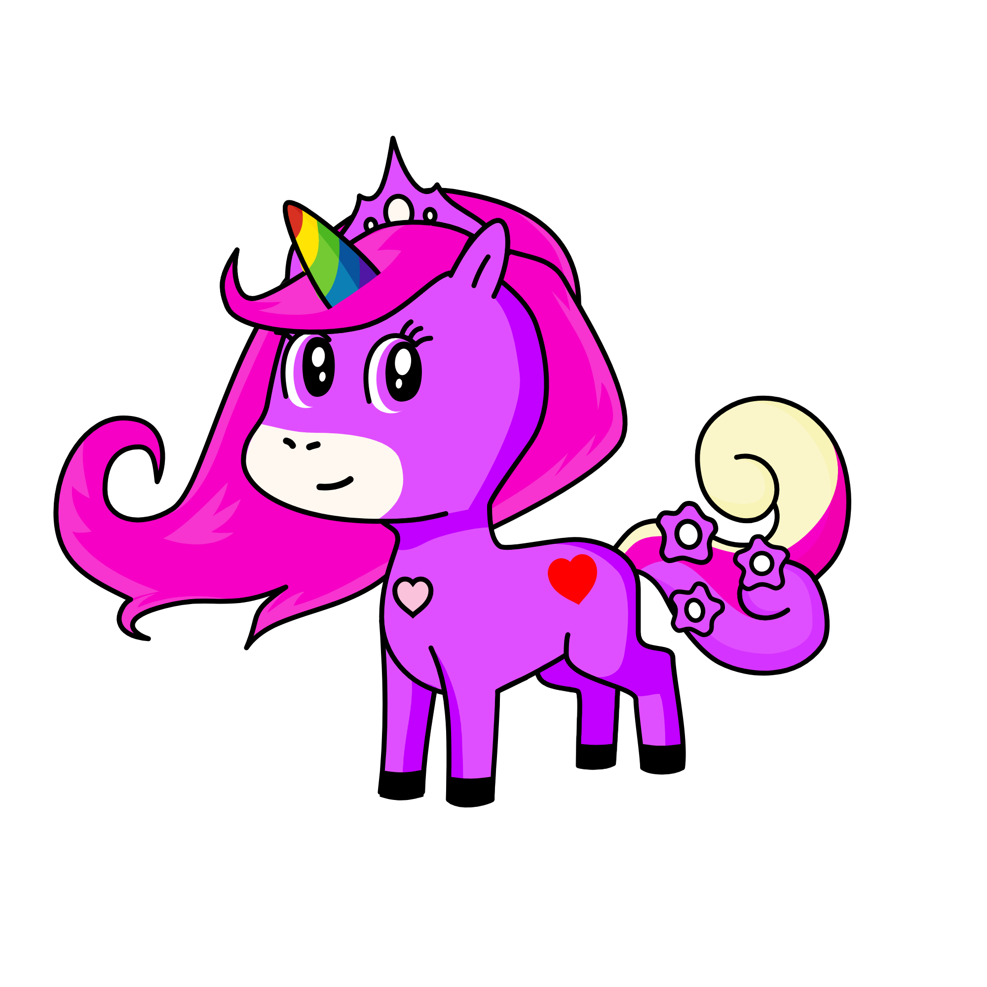Precious, the unicorn