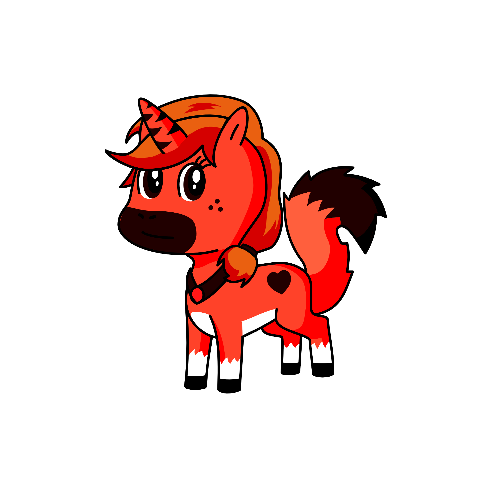 foxy, the unicorn