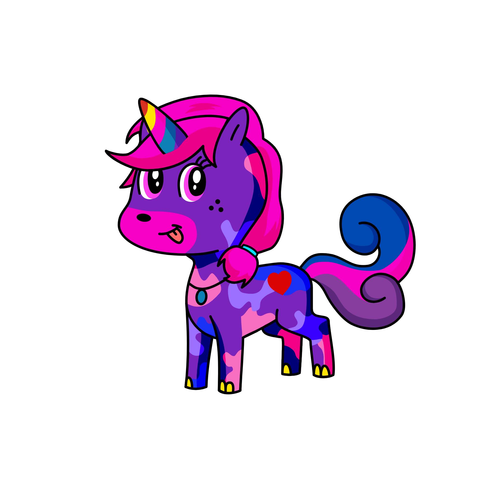 I Love you, the unicorn