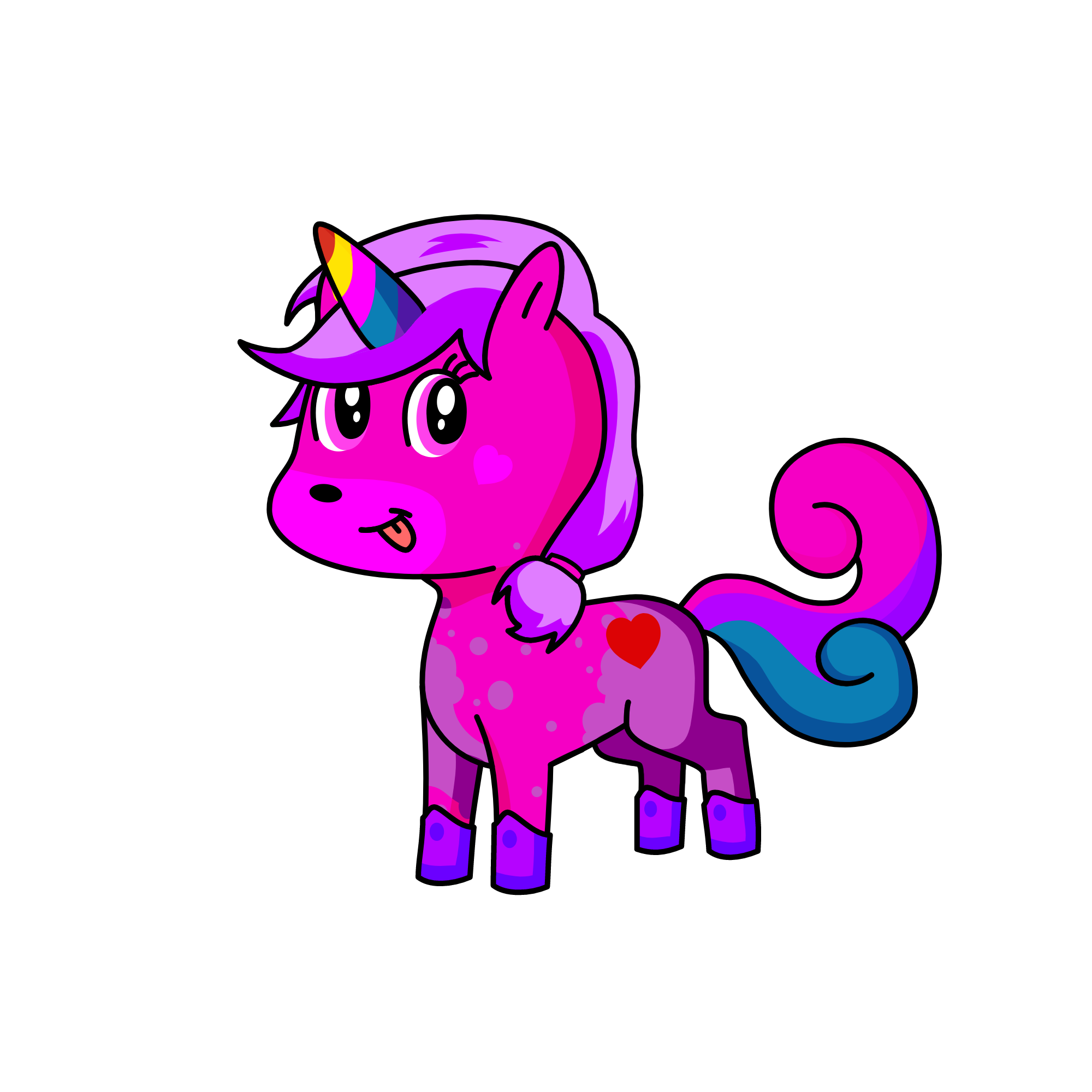 Love, the unicorn