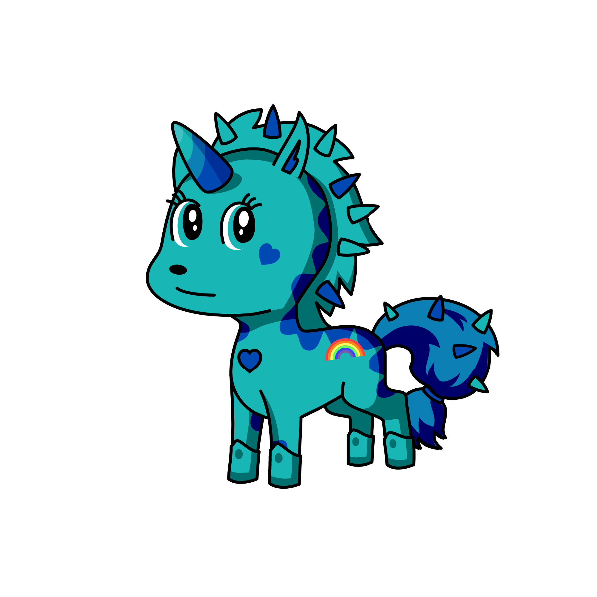 blue A. owens, the unicorn