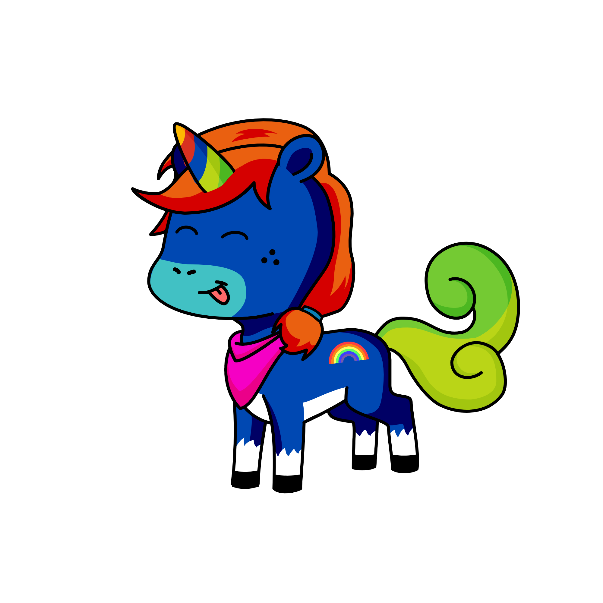 Dessy, the unicorn