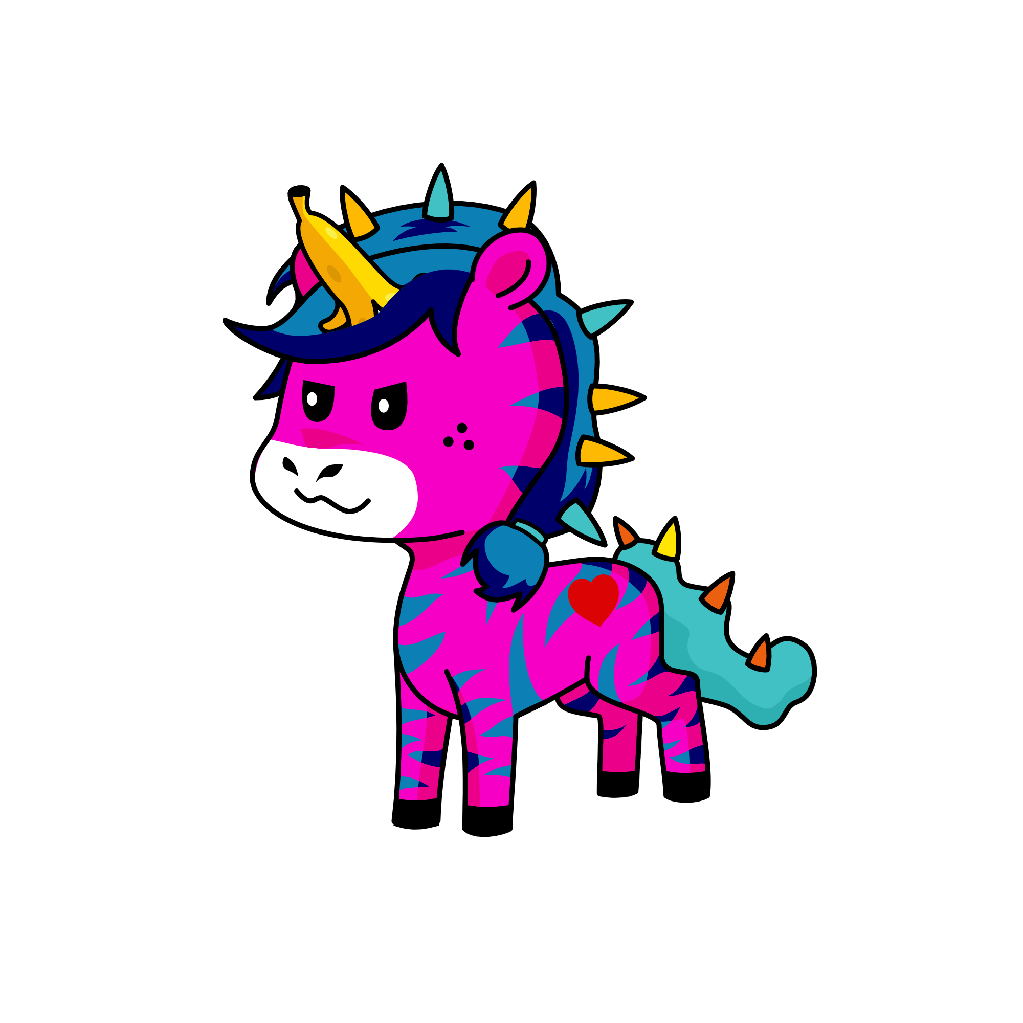 flip, the unicorn