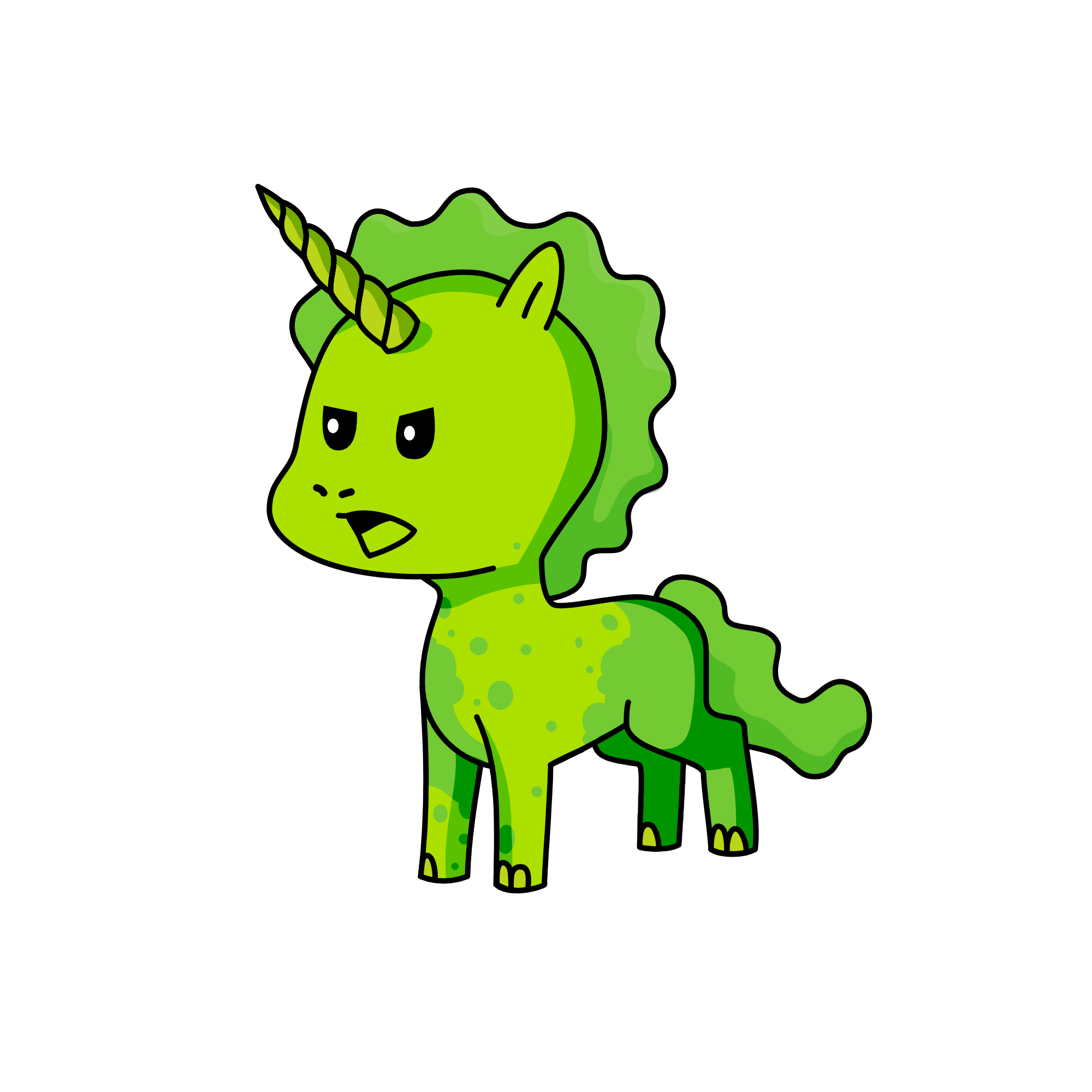 Zombiecorn, the unicorn