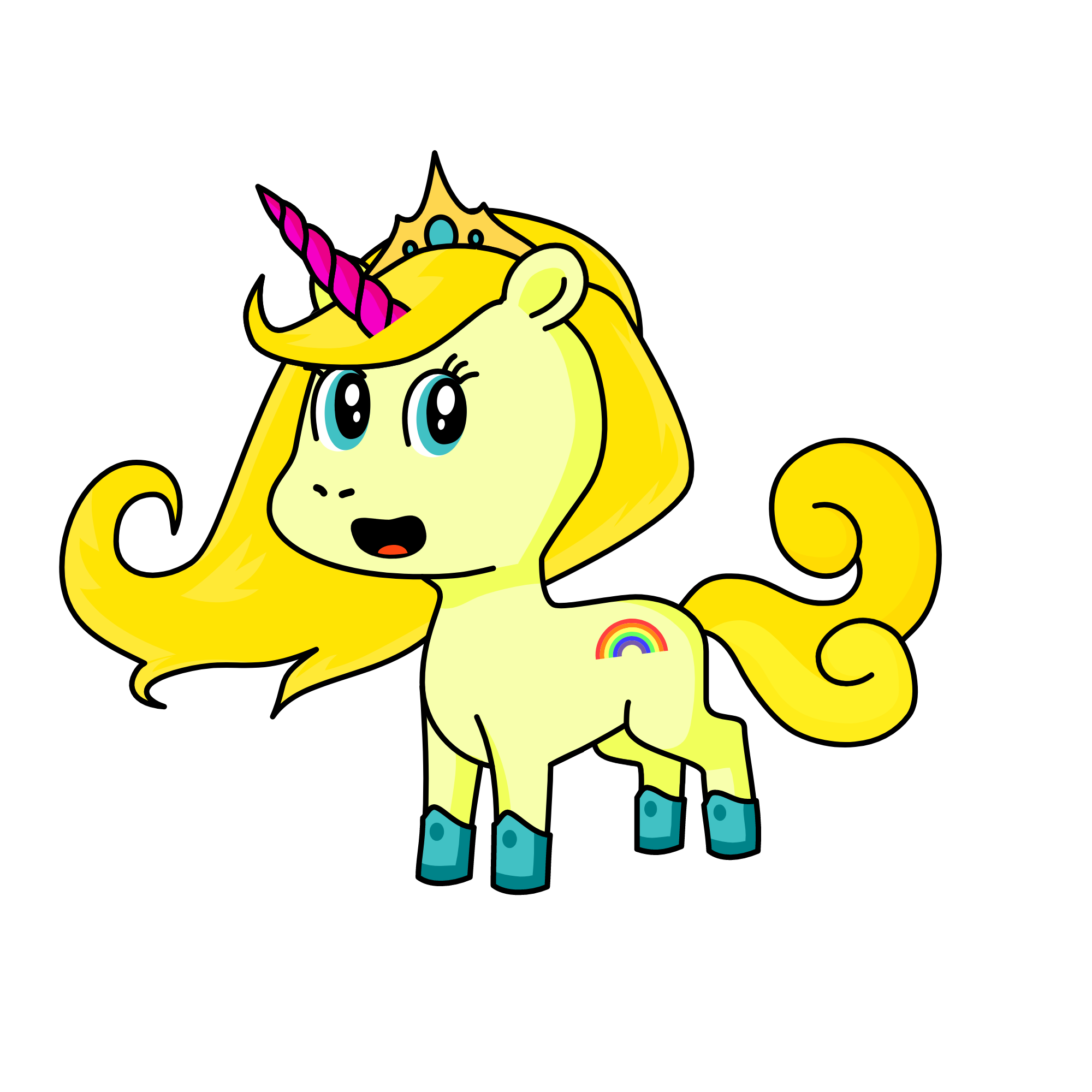 George Washington, the unicorn