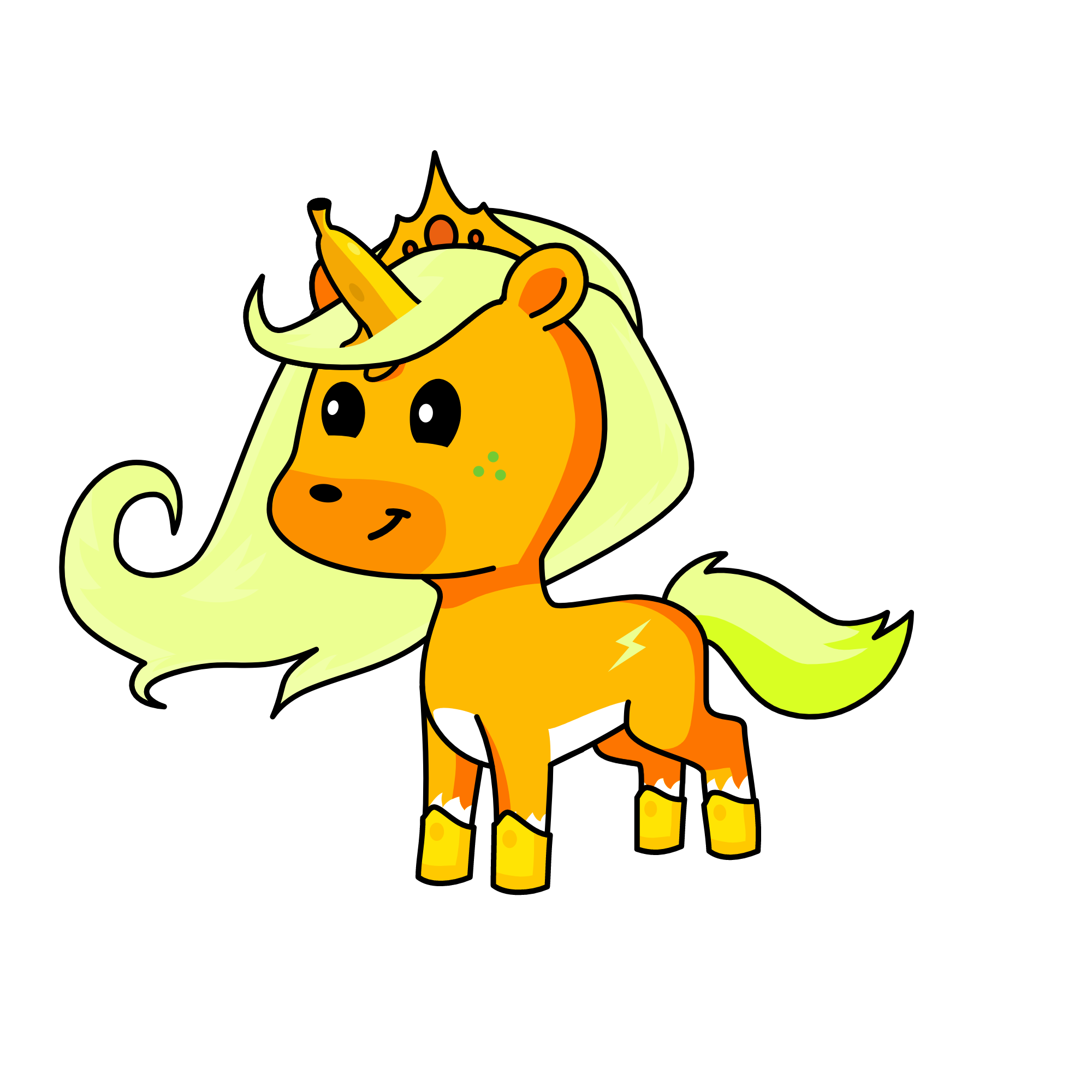 Banana, the unicorn