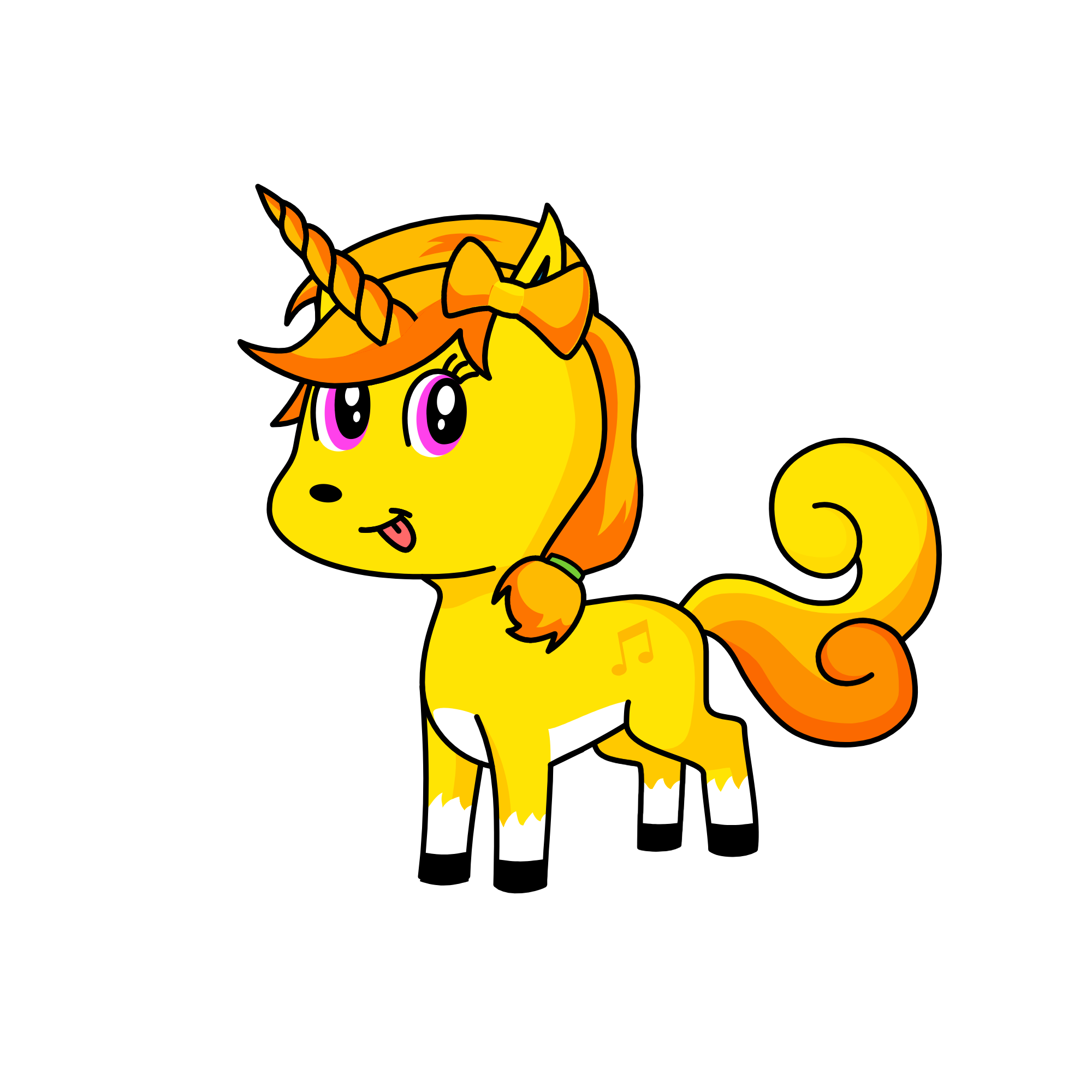 Sunny, the unicorn