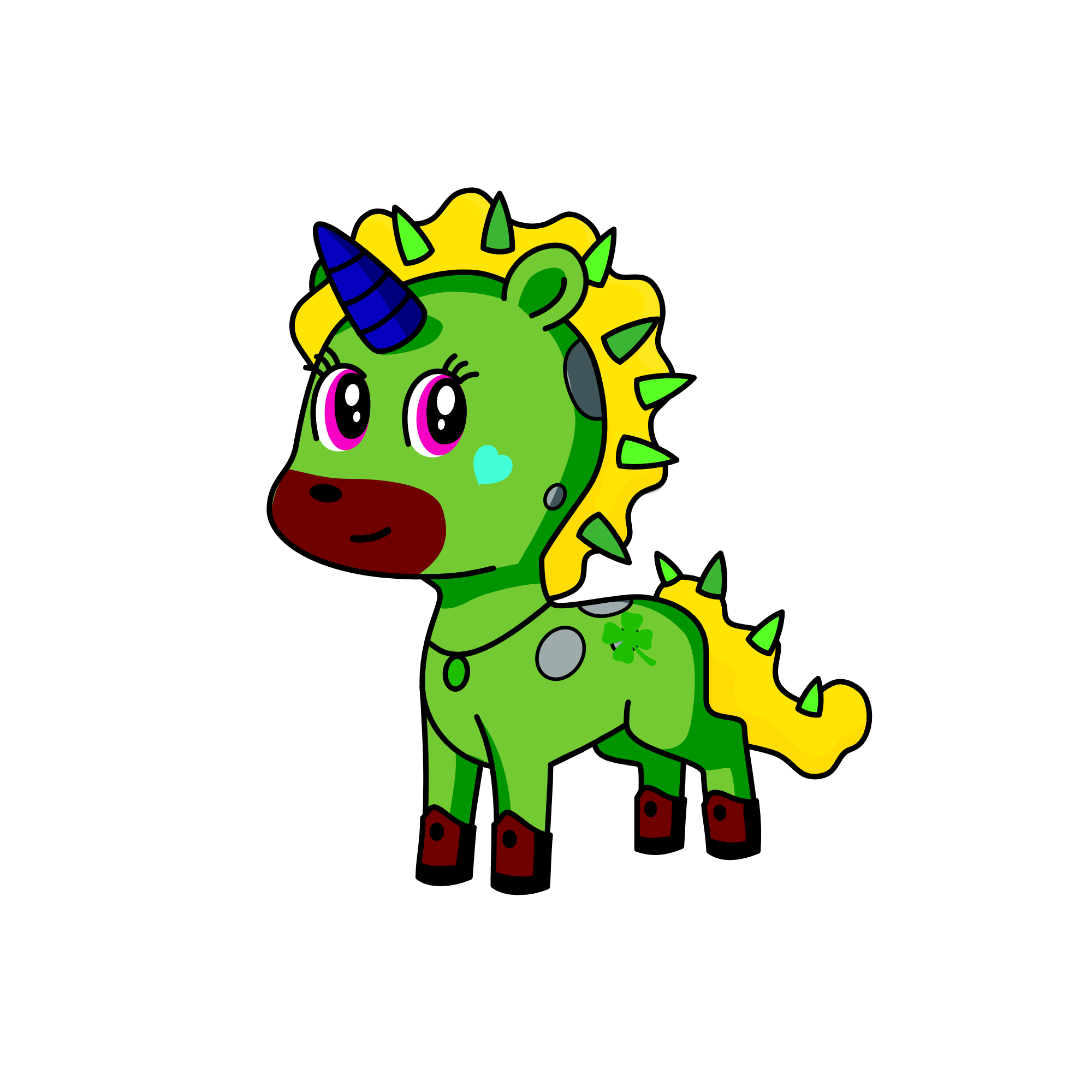 earth sunny, the unicorn