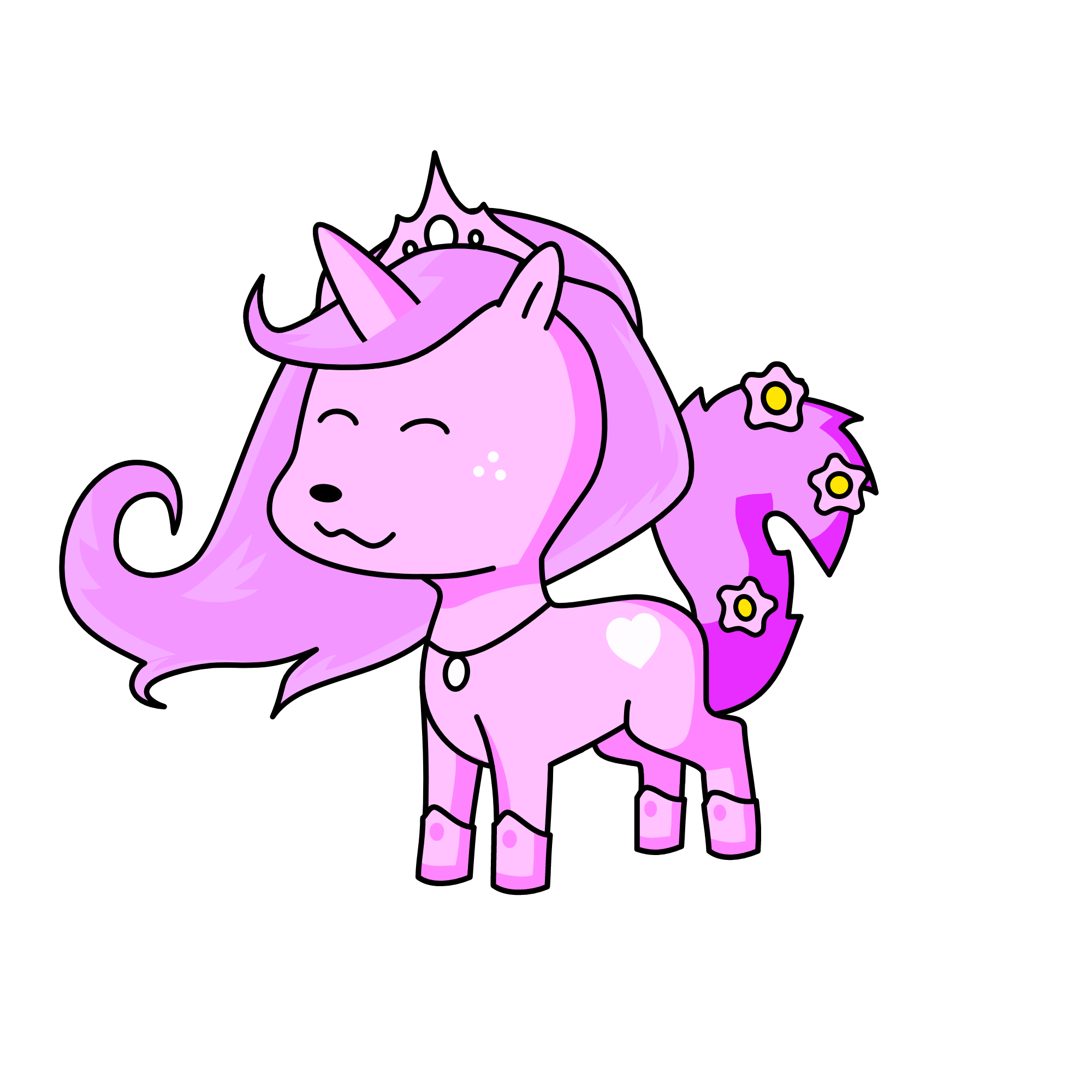 kitty, the unicorn