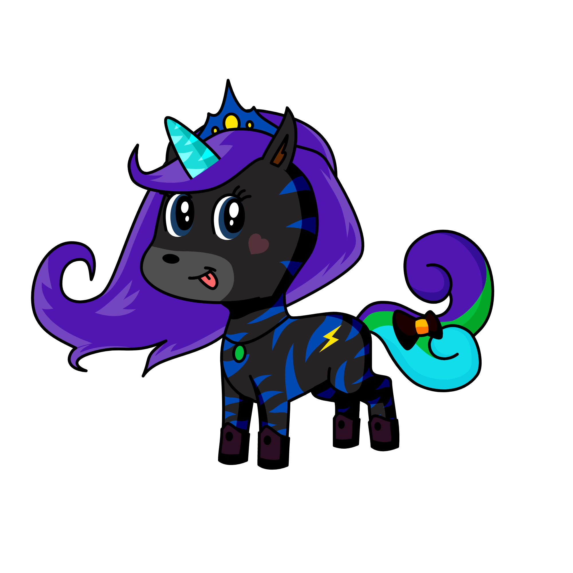 darkness, the unicorn