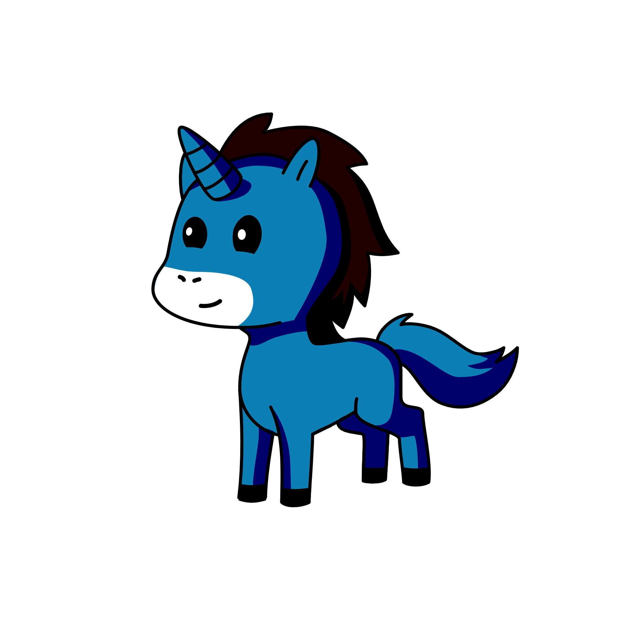 bule, the unicorn