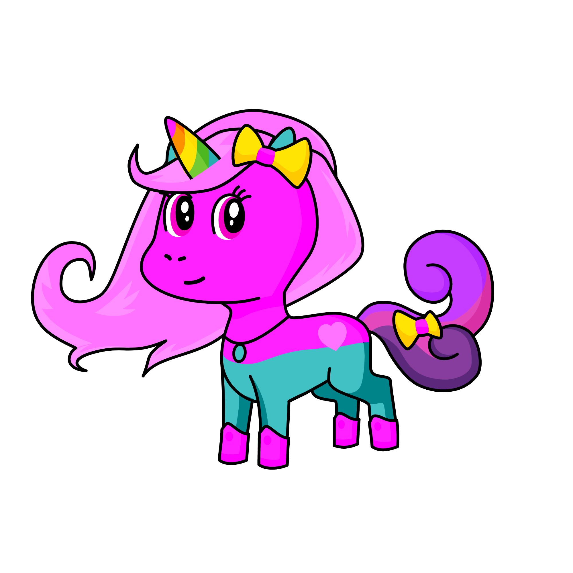 super yay, the unicorn