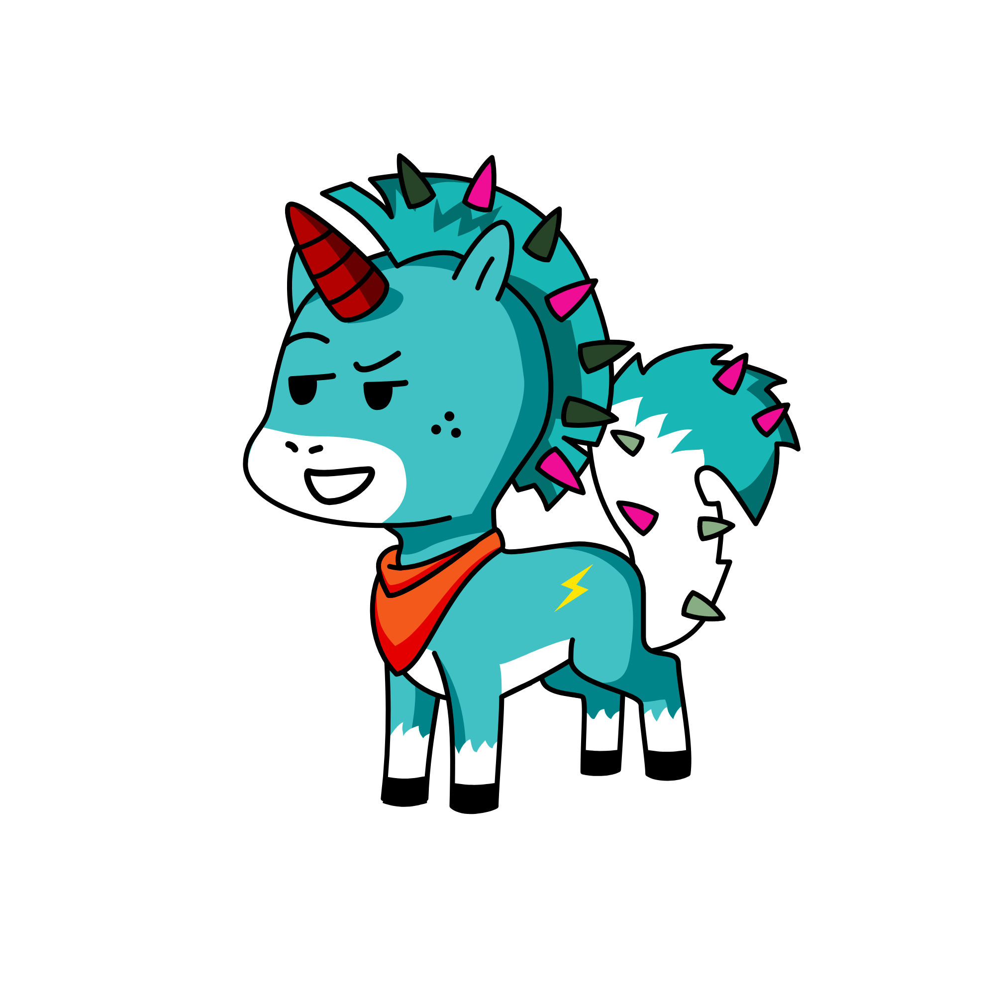 Roquerin, the unicorn
