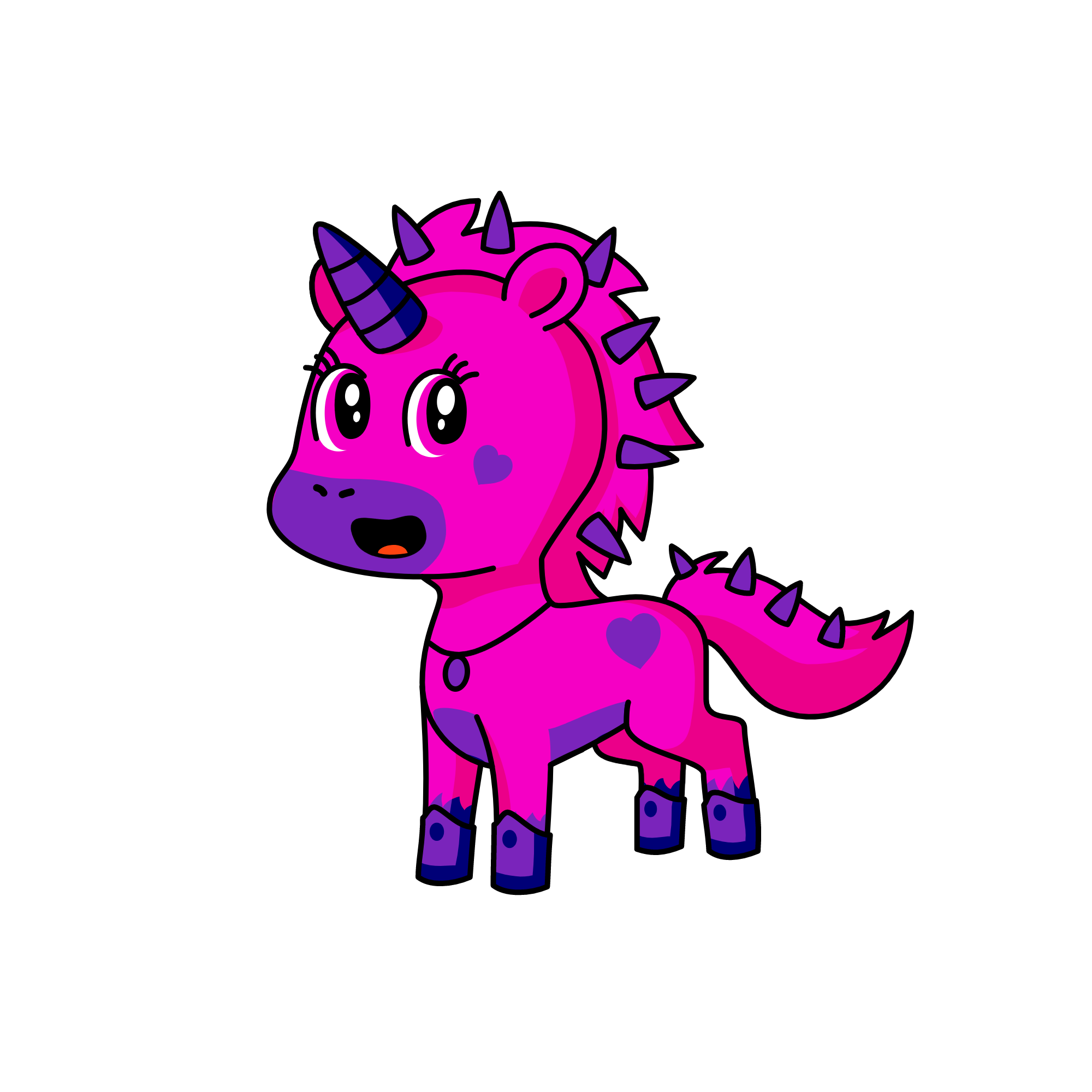 poop fart, the unicorn