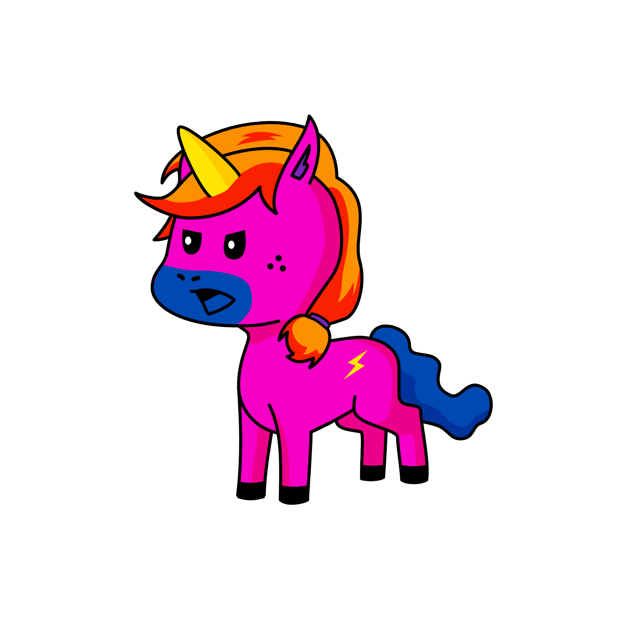 poop, the unicorn
