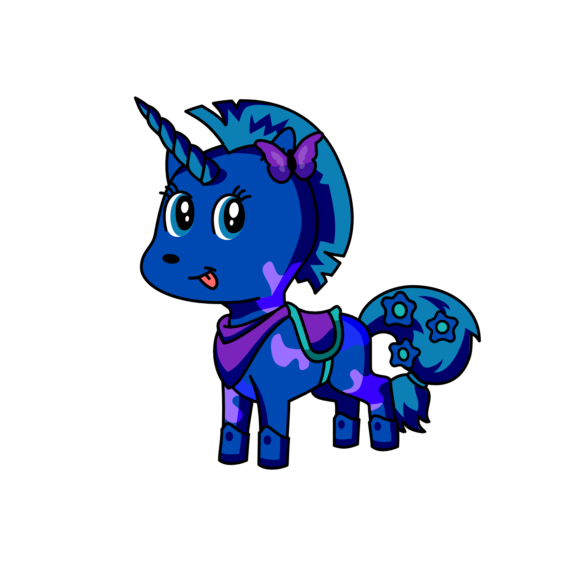 lady poop i am the greatest, the unicorn
