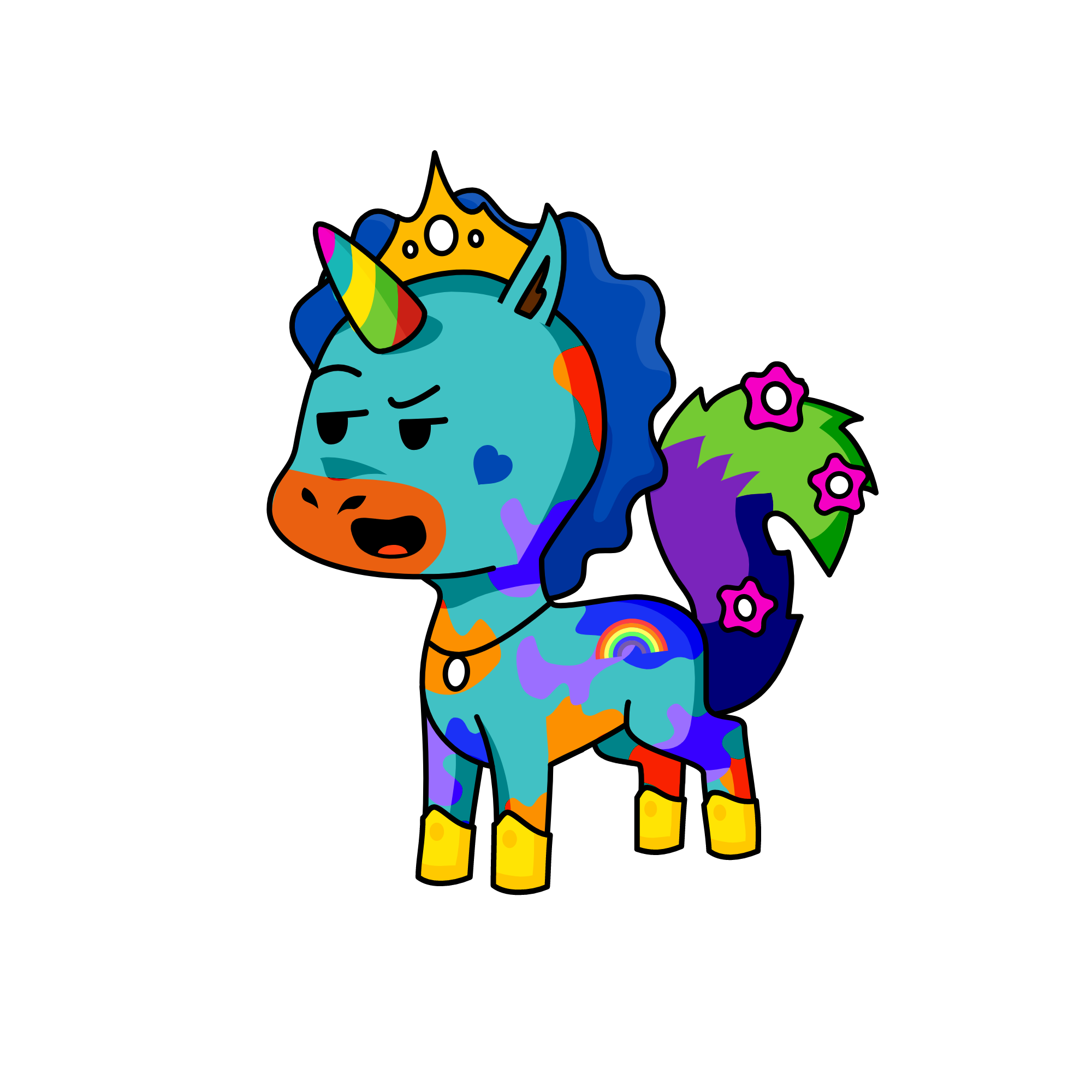 j, the unicorn