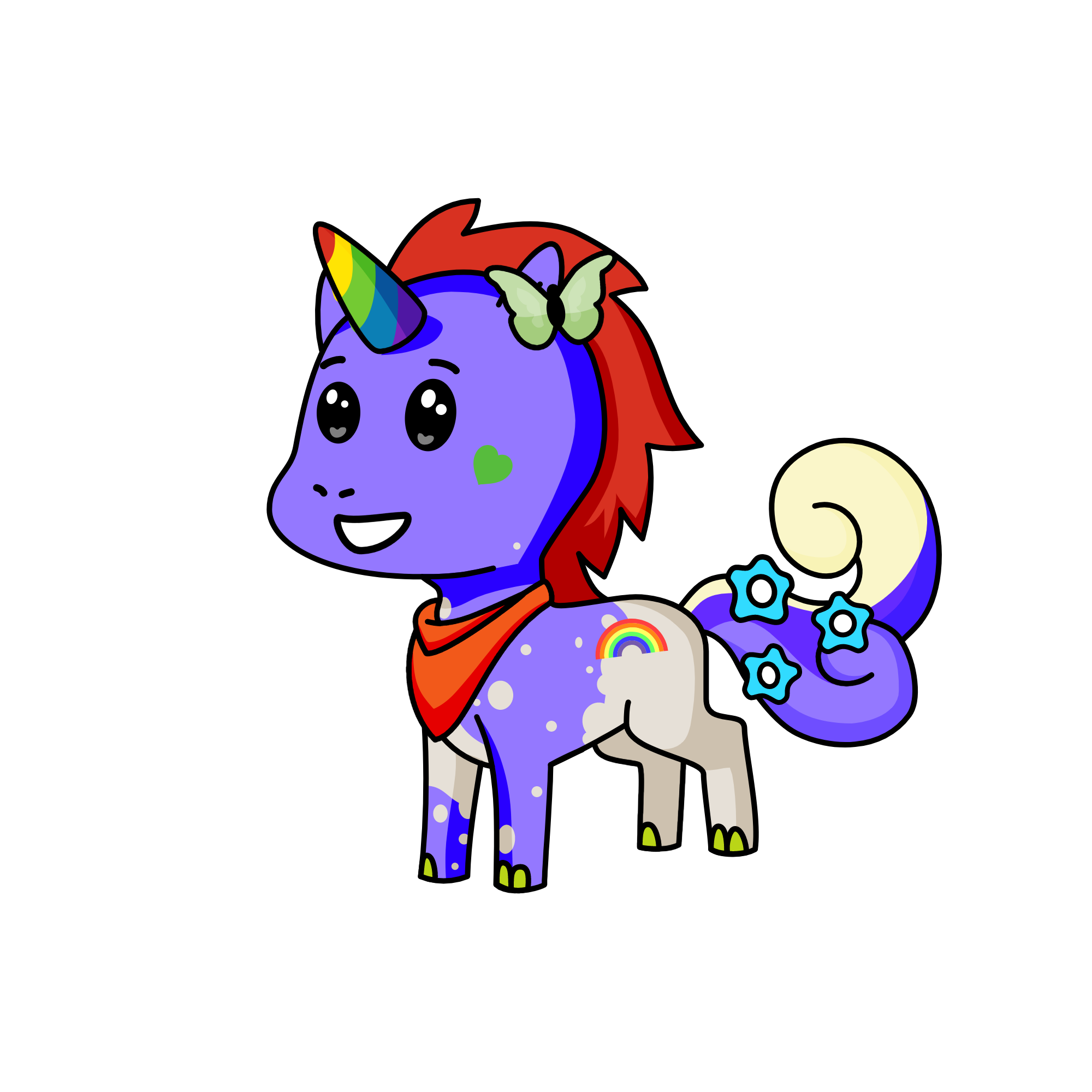 punky, the unicorn