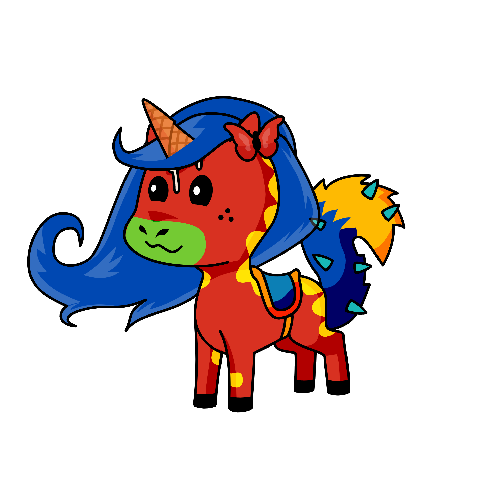 rain, the unicorn