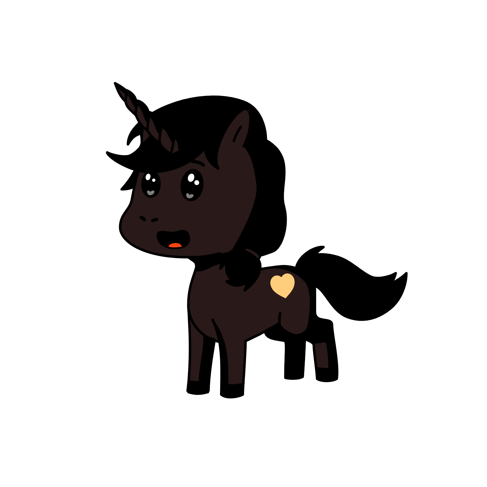 Poop, the unicorn