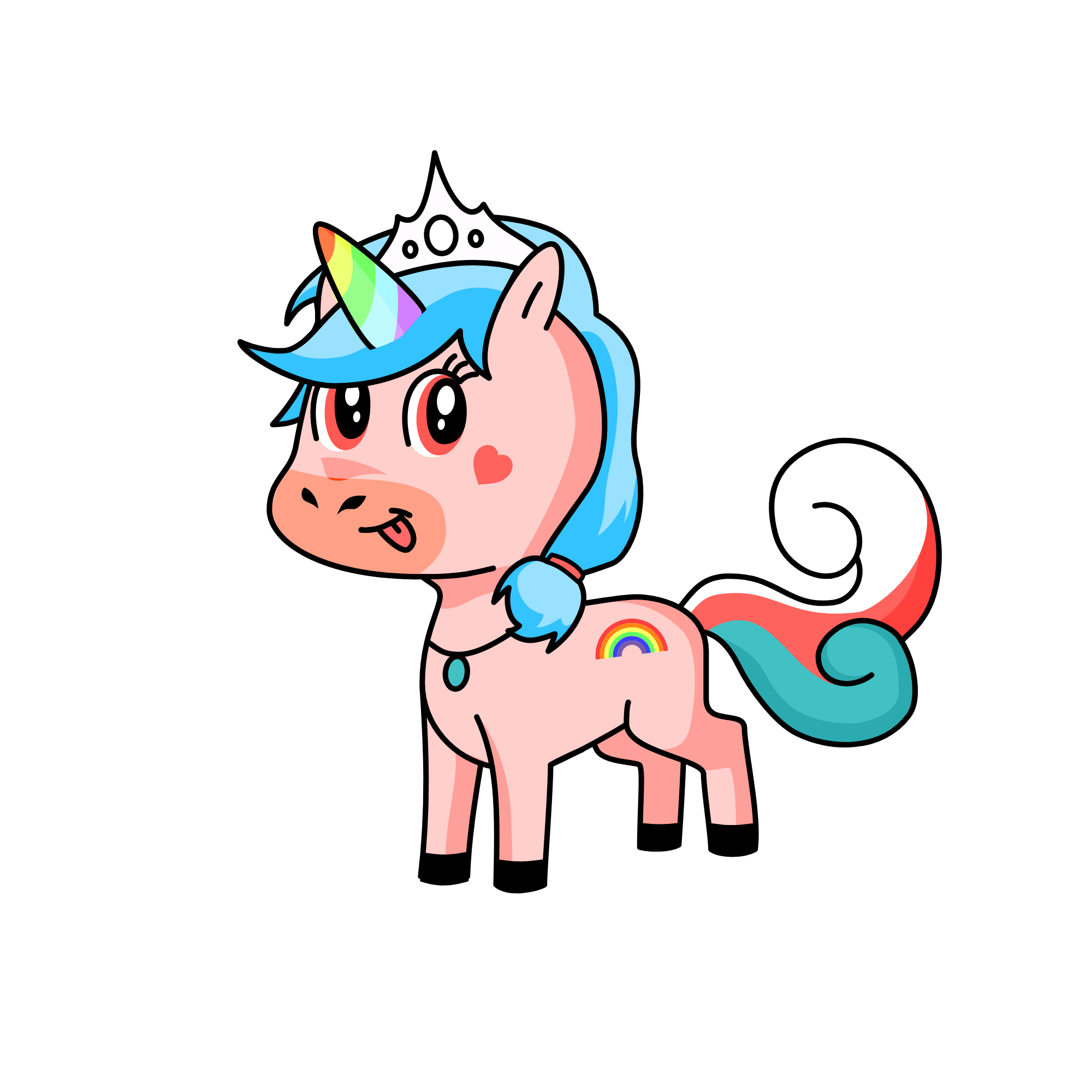 Shiniqua , the unicorn
