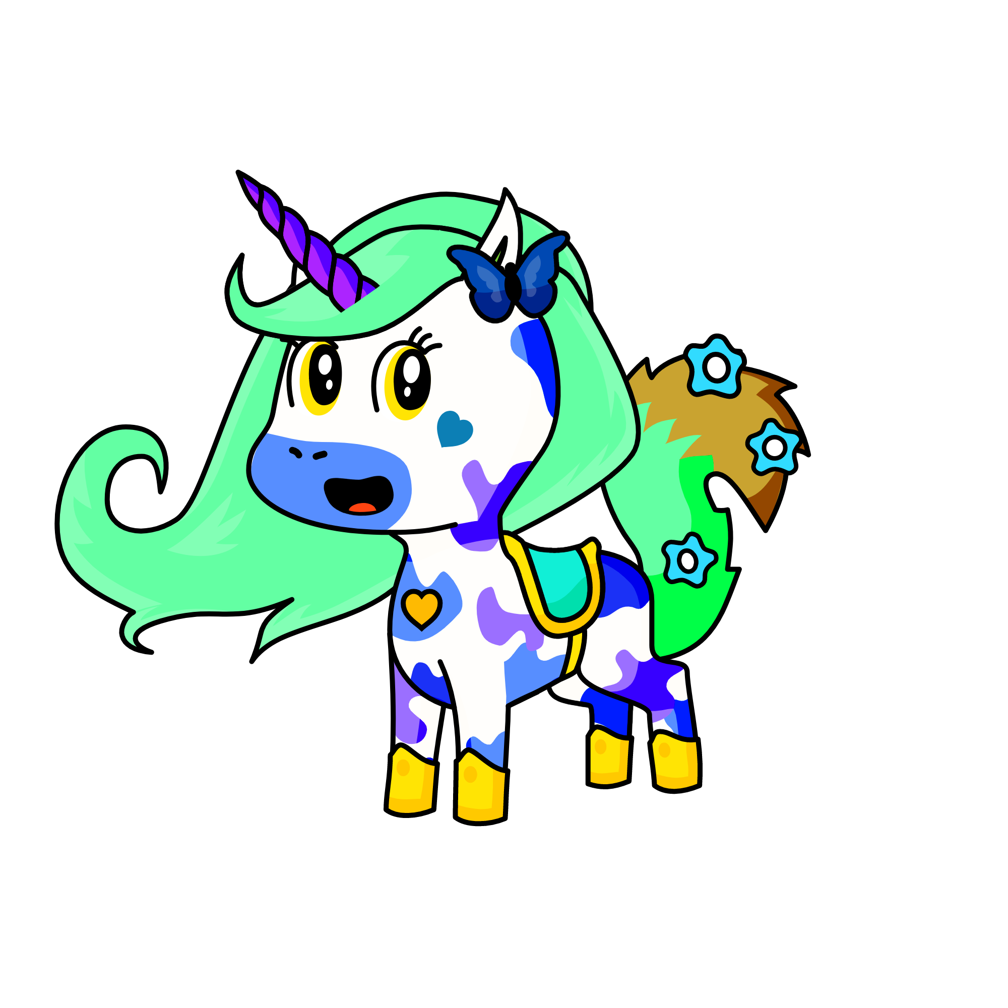prinicees, the unicorn