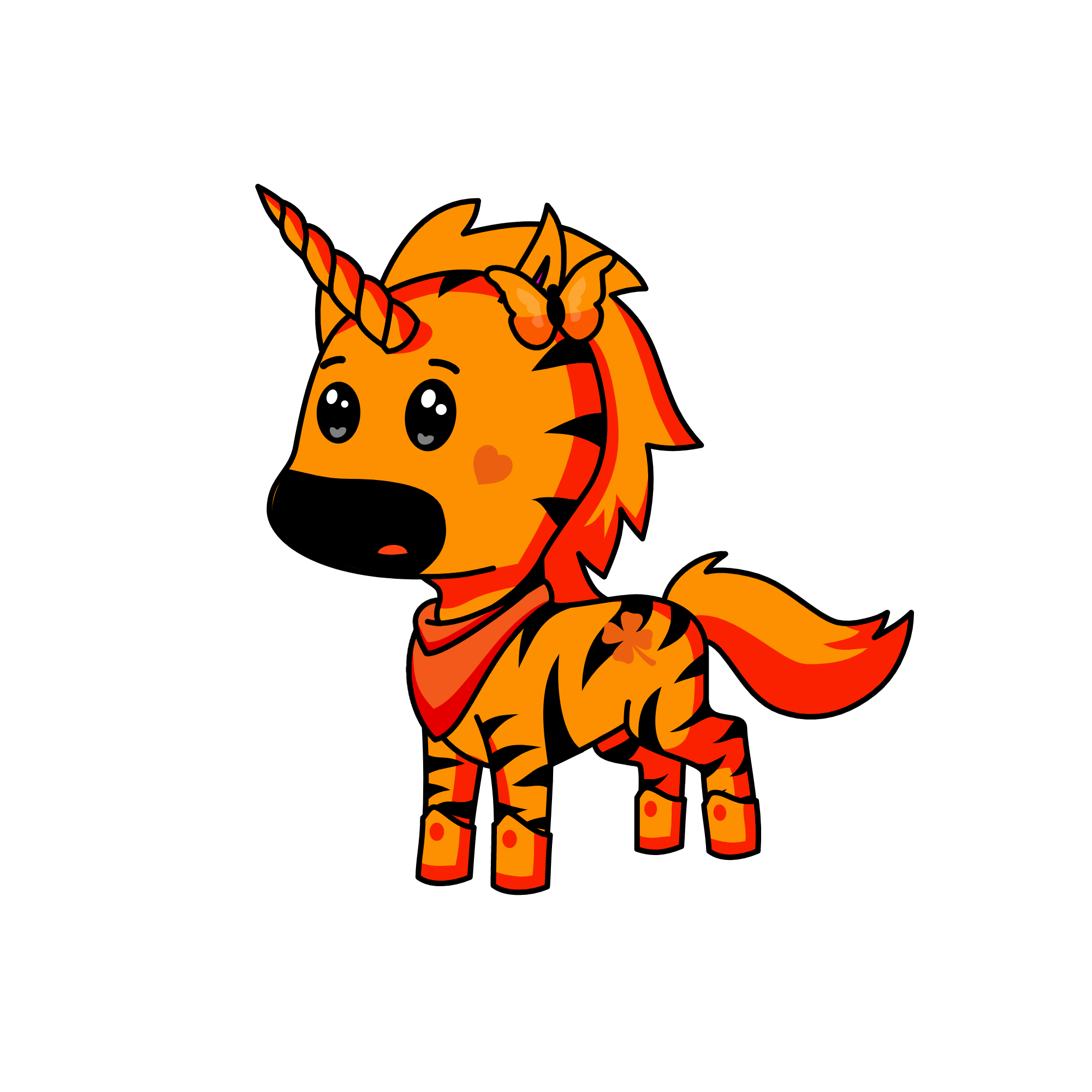 I LOVE YOU aries, the unicorn