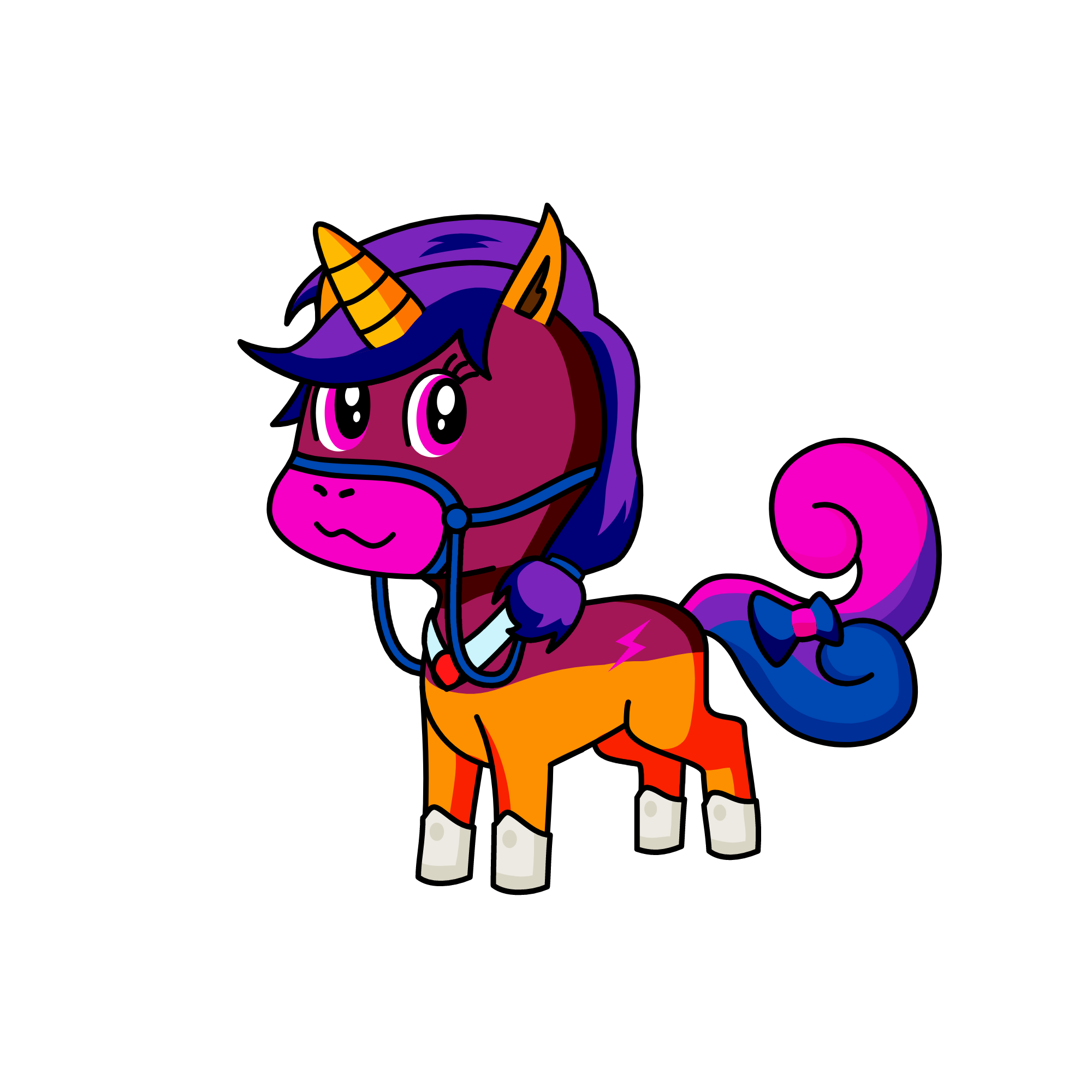 awsome, the unicorn