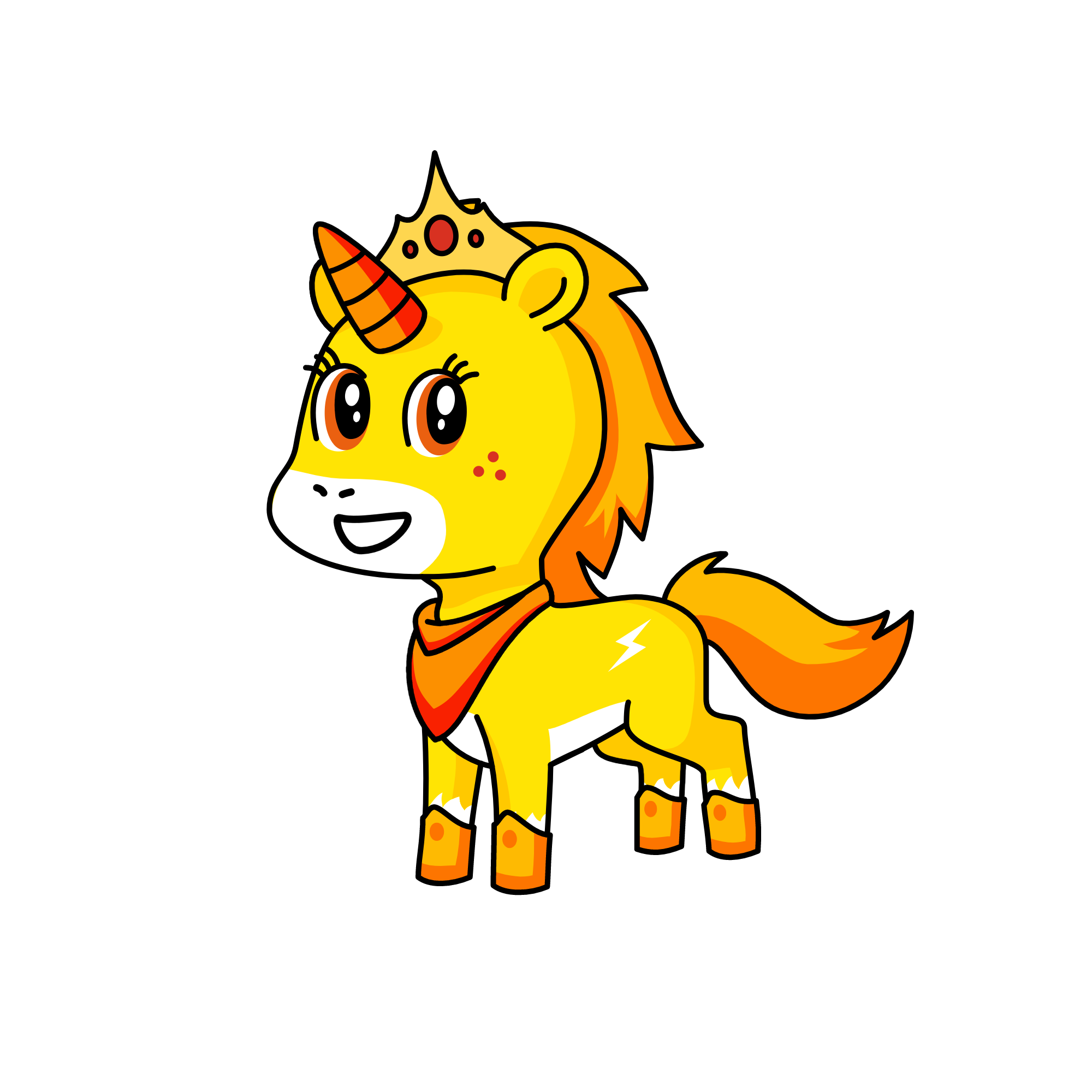 Sunny, the unicorn