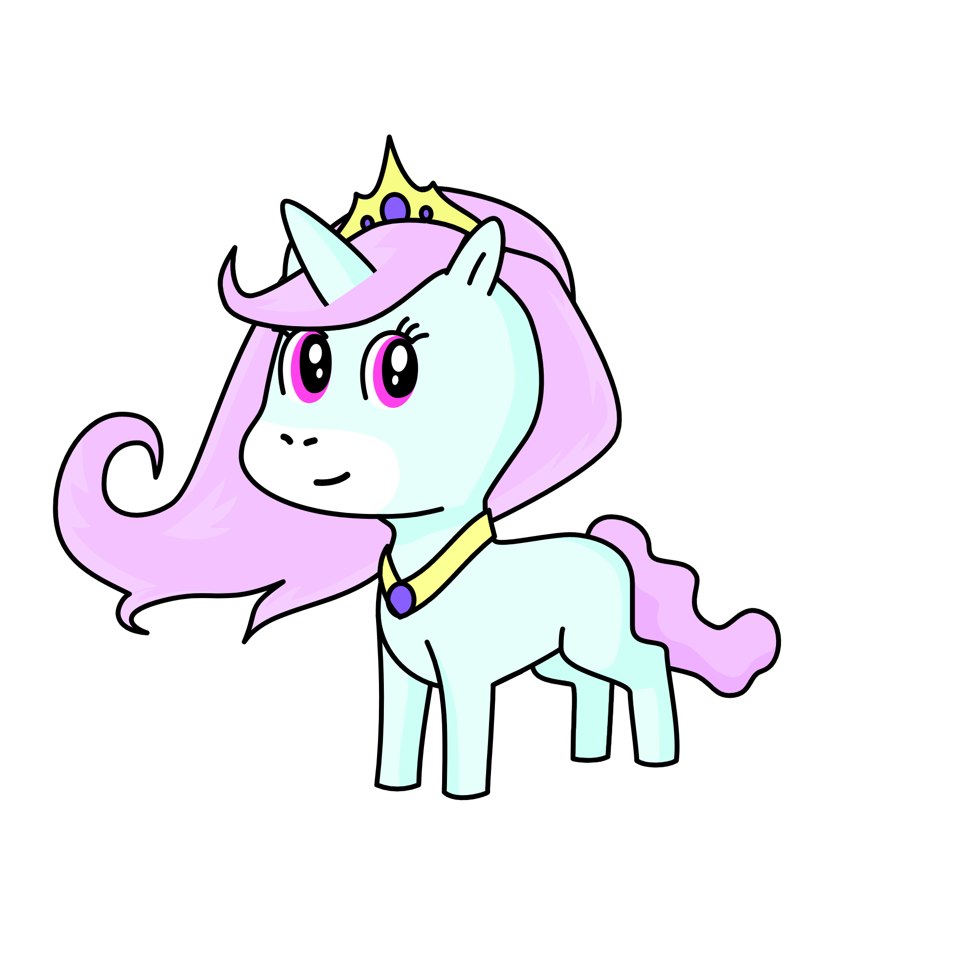 princecess celestia, the unicorn