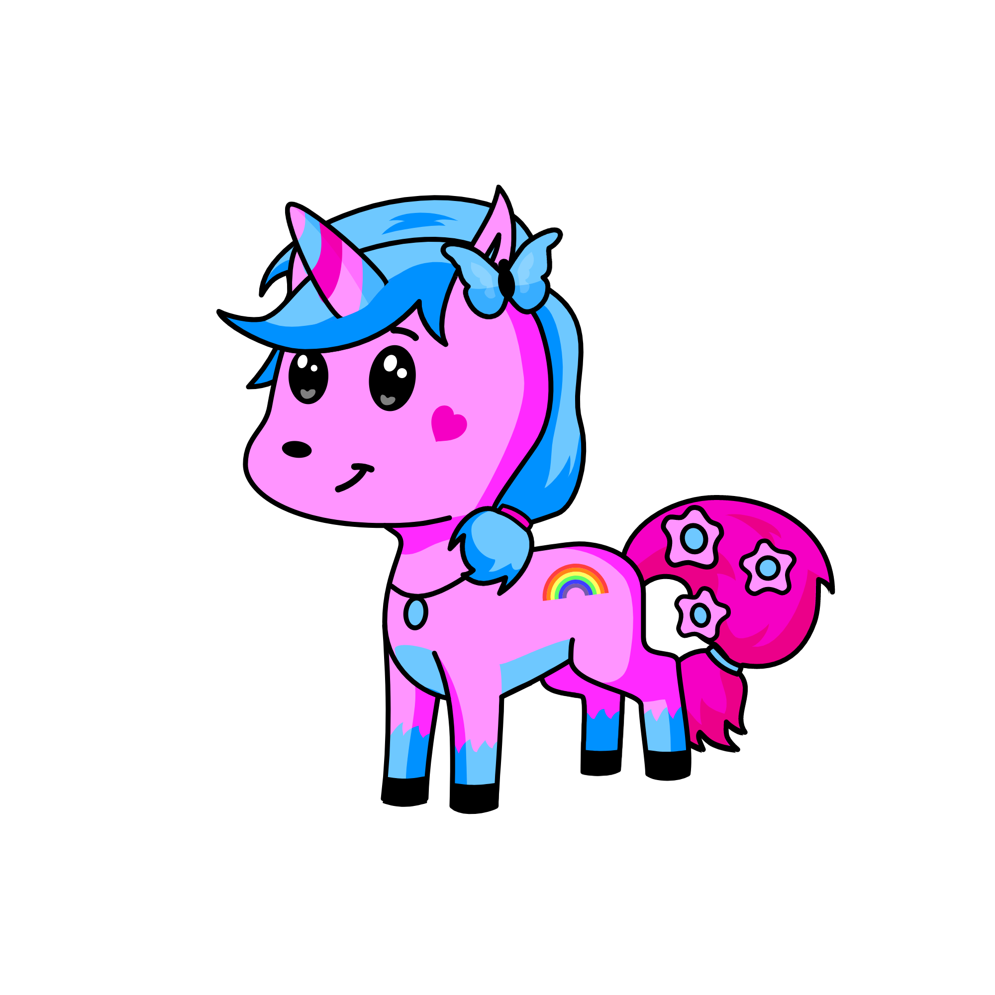 shimmer & shine , the unicorn