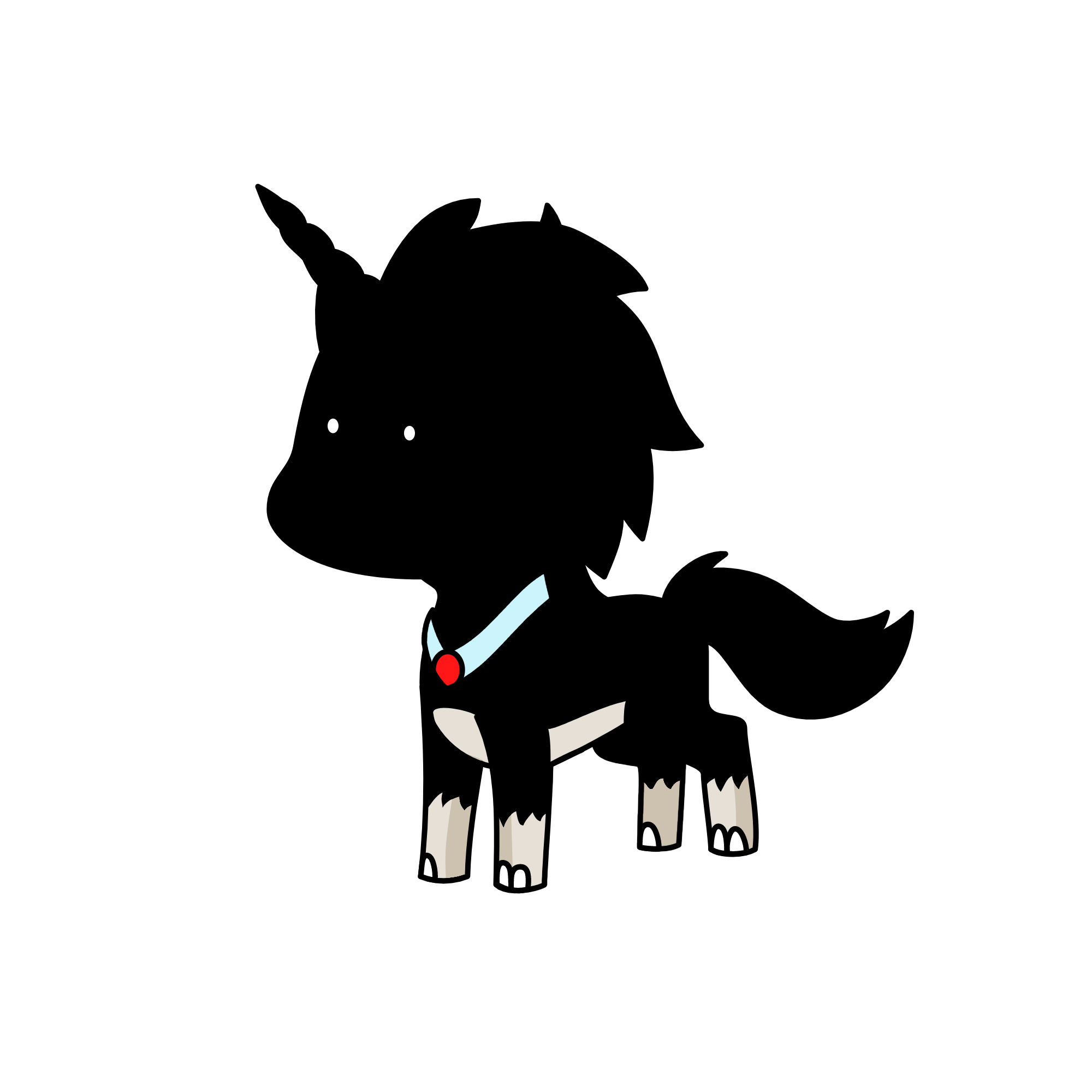 unicorn of shadows, the unicorn