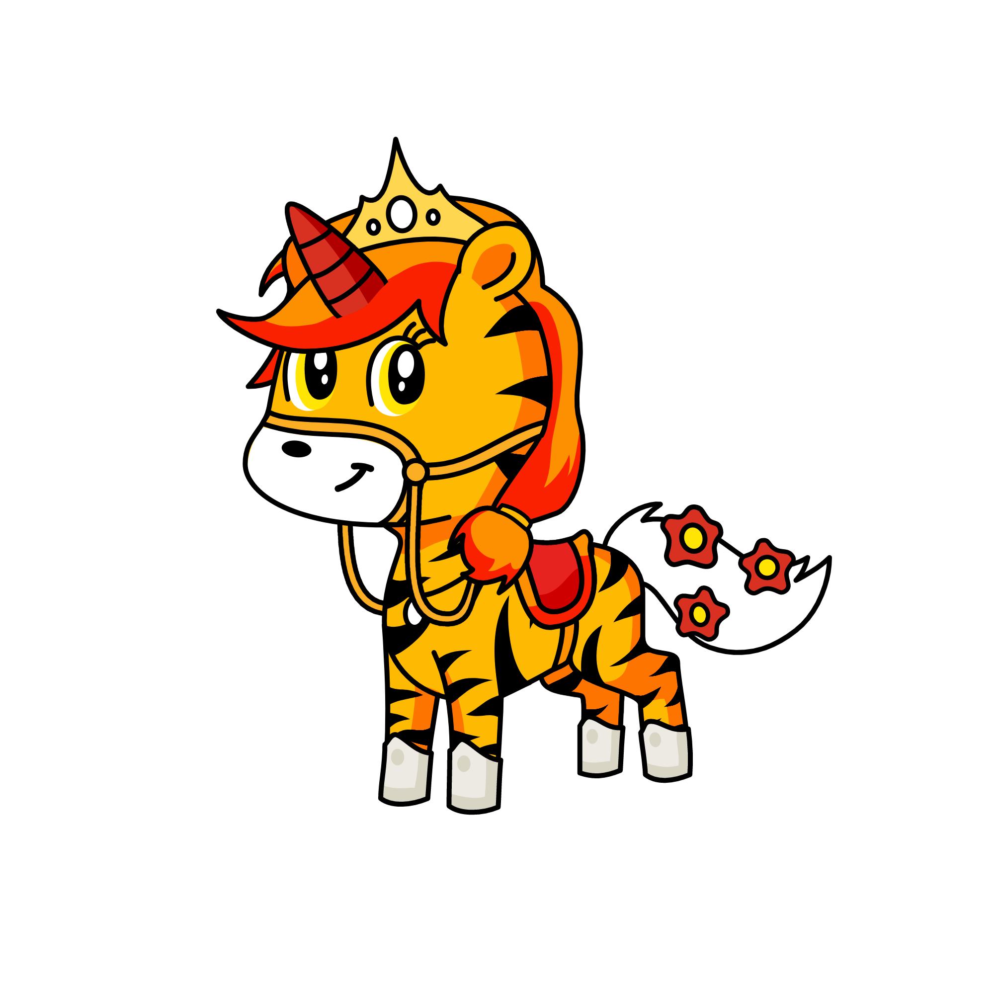 PEACE OUT DUDES!, the unicorn