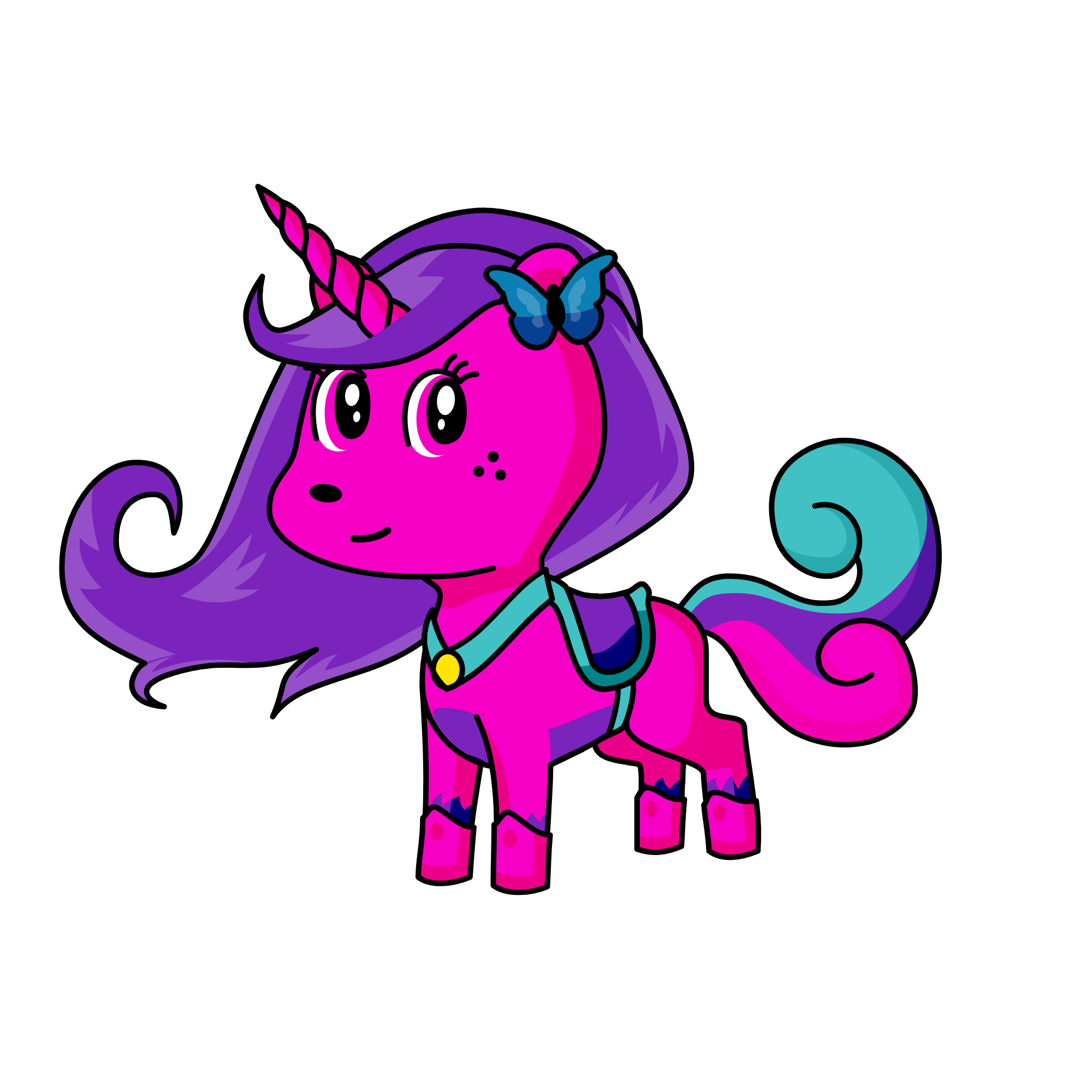 Sassy, the unicorn