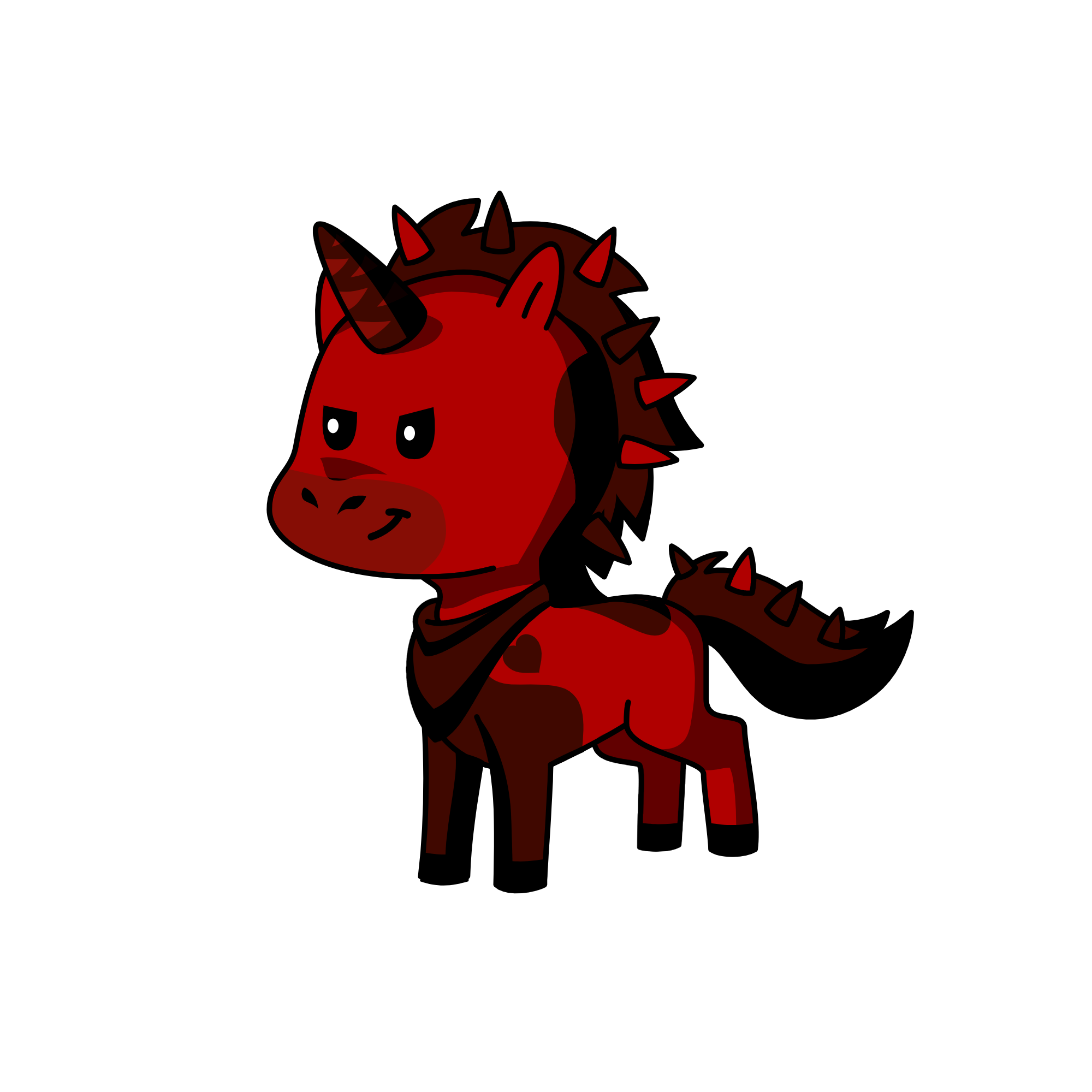 IMMA BAD BOY, the unicorn