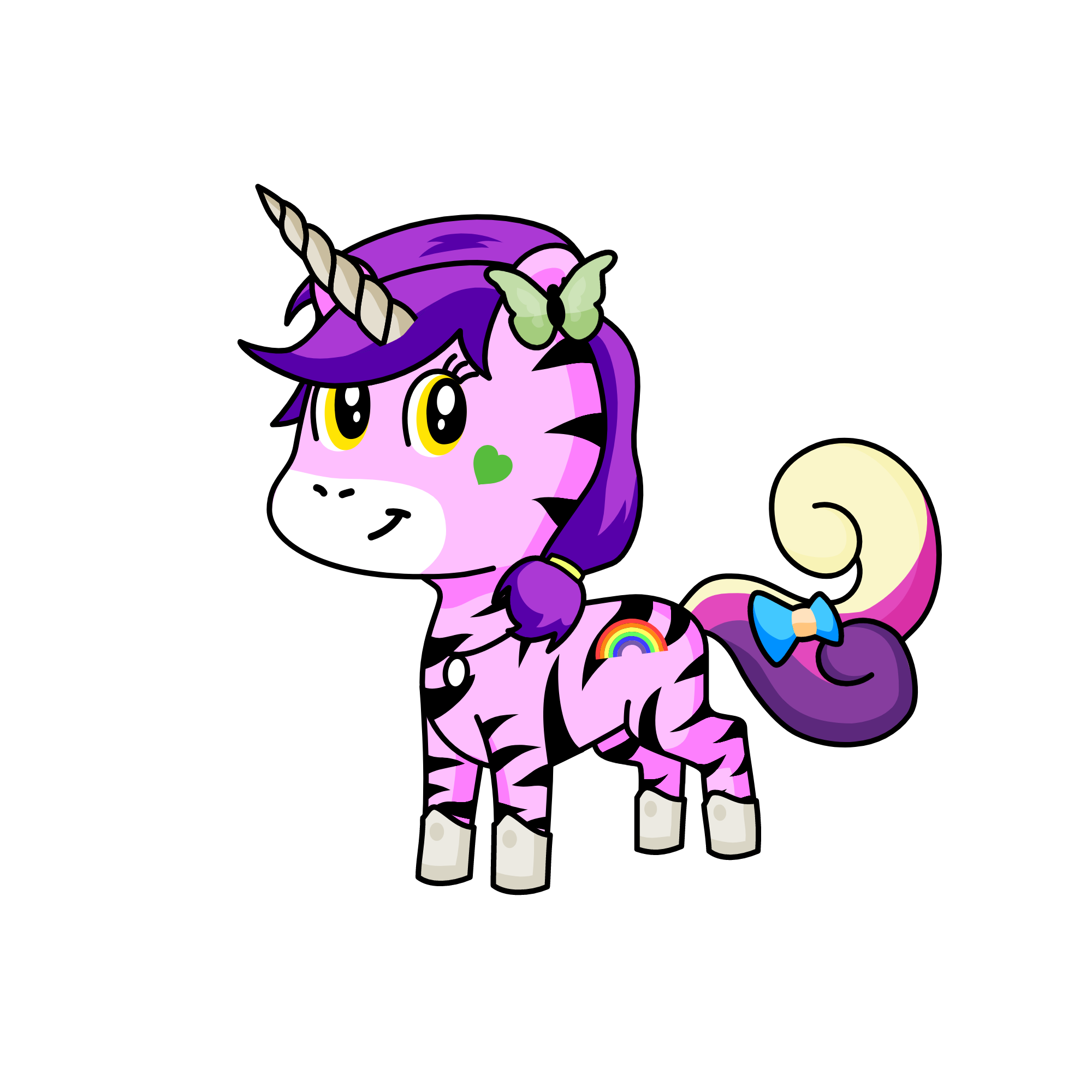 Angela Din, the unicorn