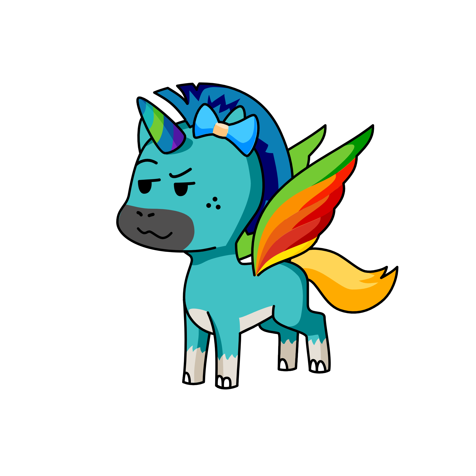 uwu unicorns, the unicorn