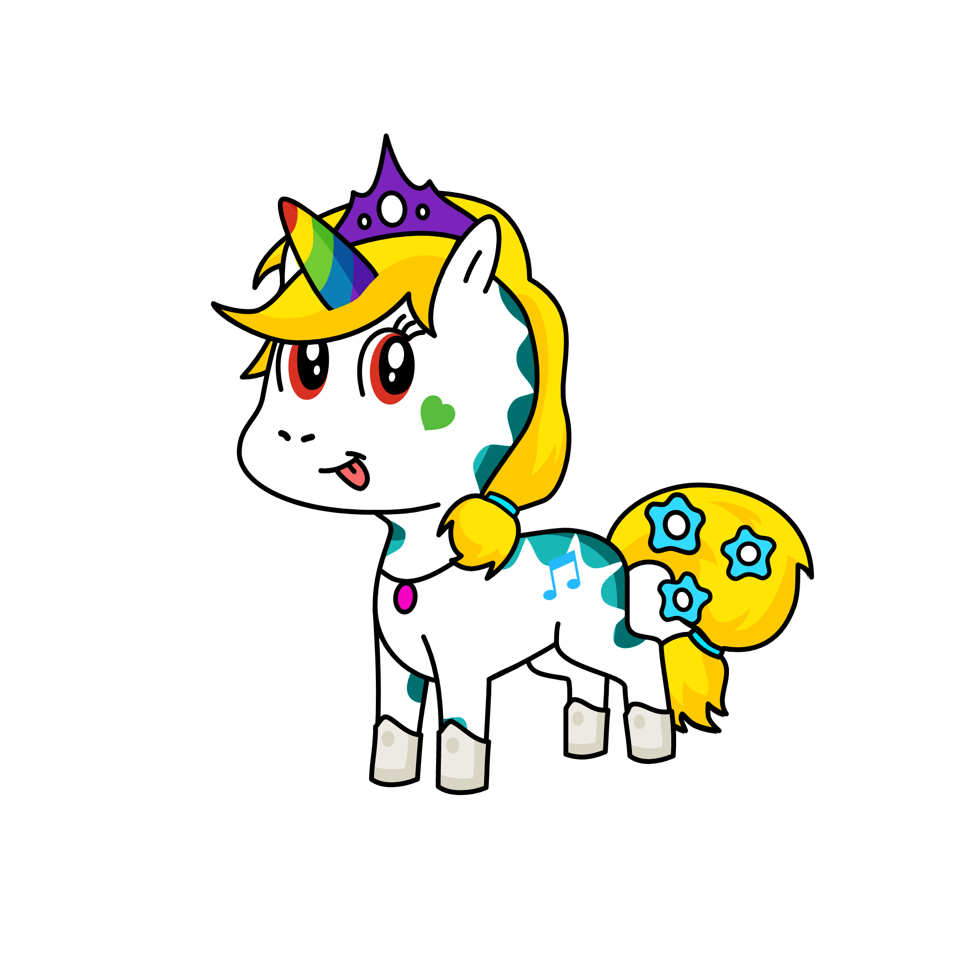 blocklover, the unicorn