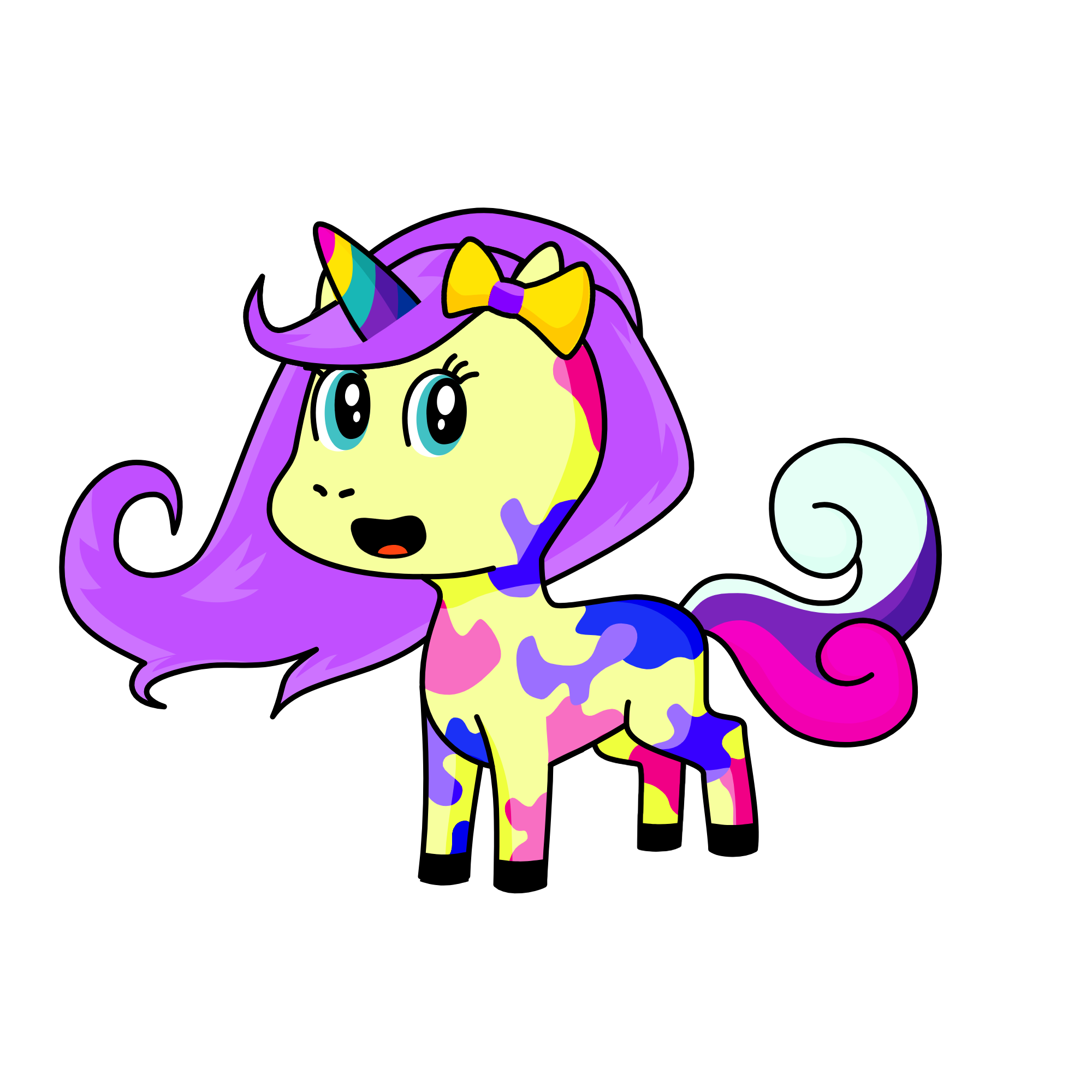 candy, the unicorn