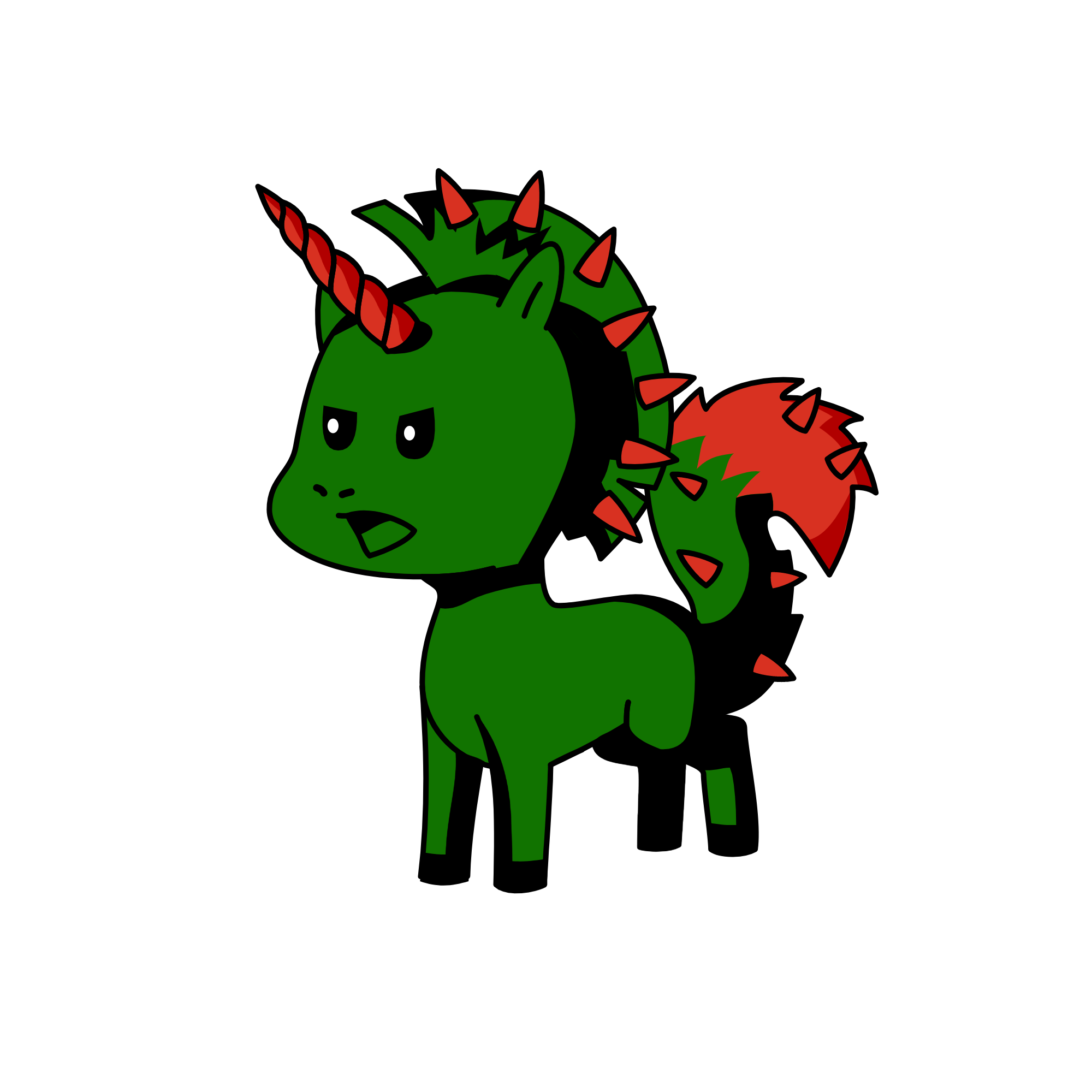 buddy, the one and only zombicorn, the unicorn